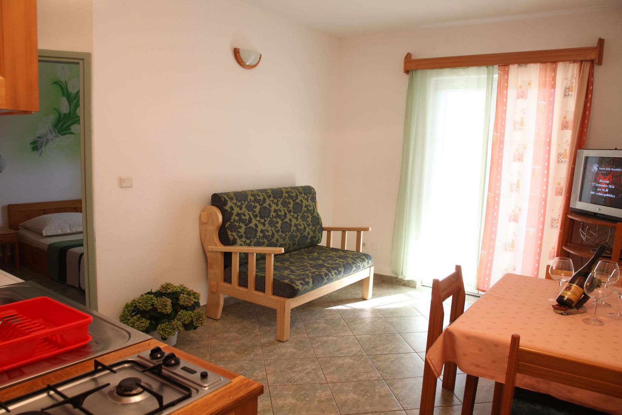 Apartments Gabi - Two Bedroom Apartment with Balcony and Sea View (A3) - Buitenlucht