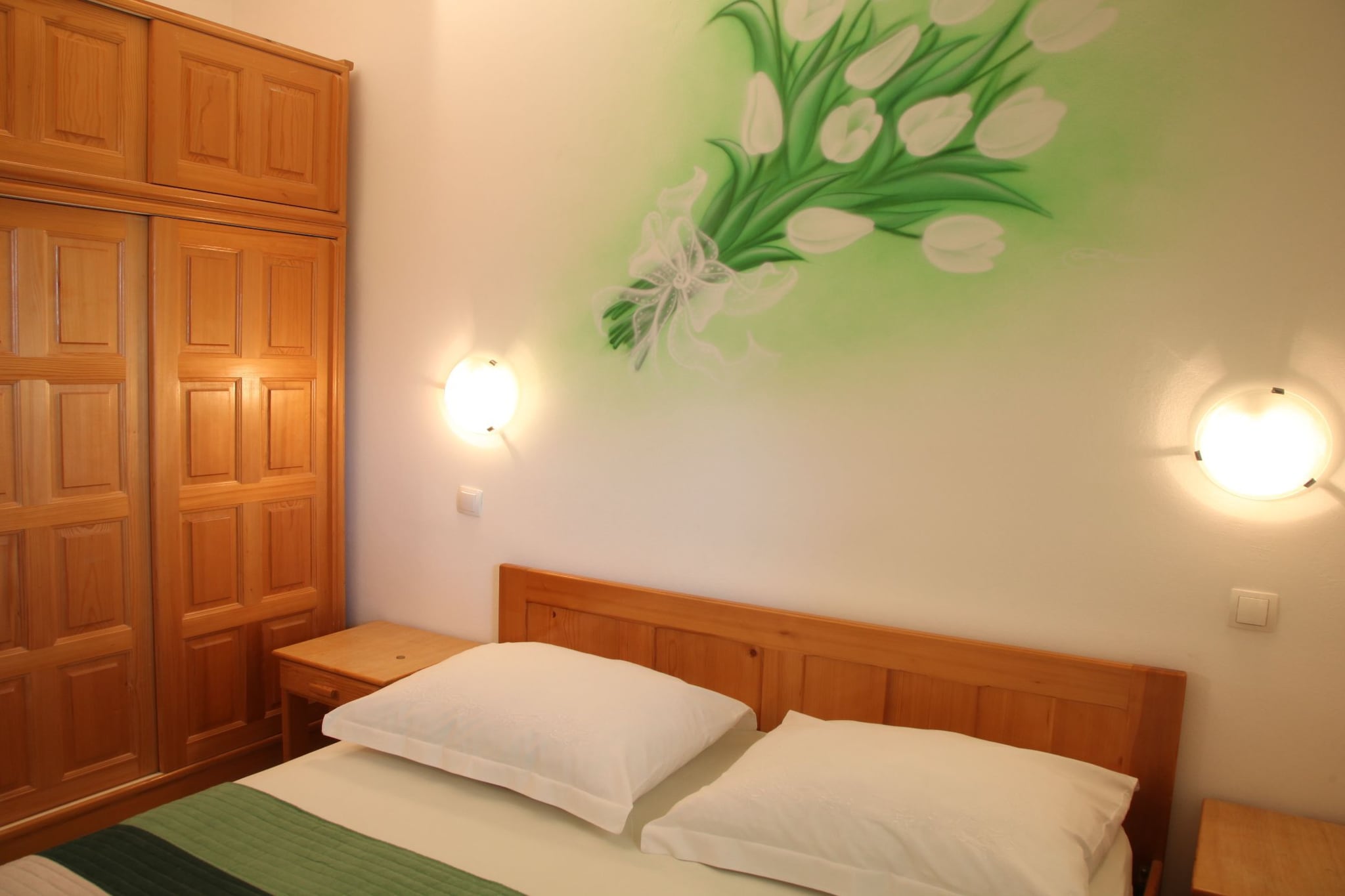 Apartments Gabi - Two Bedroom Apartment with Balcony and Sea View (A3) - Slaapkamer