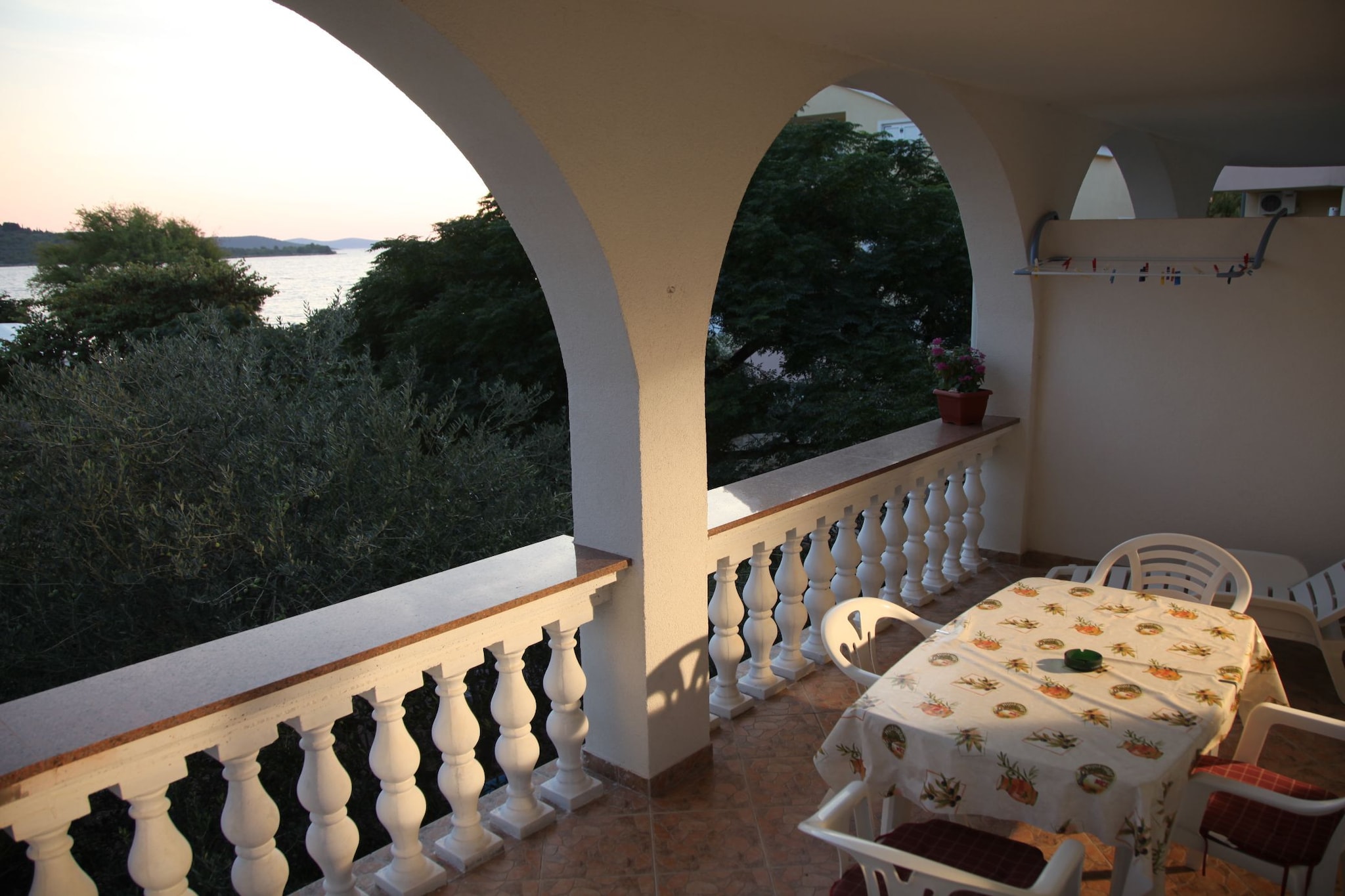 Apartments Gabi - Two Bedroom Apartment with Balcony and Sea View (A3) - Terrasbalkon