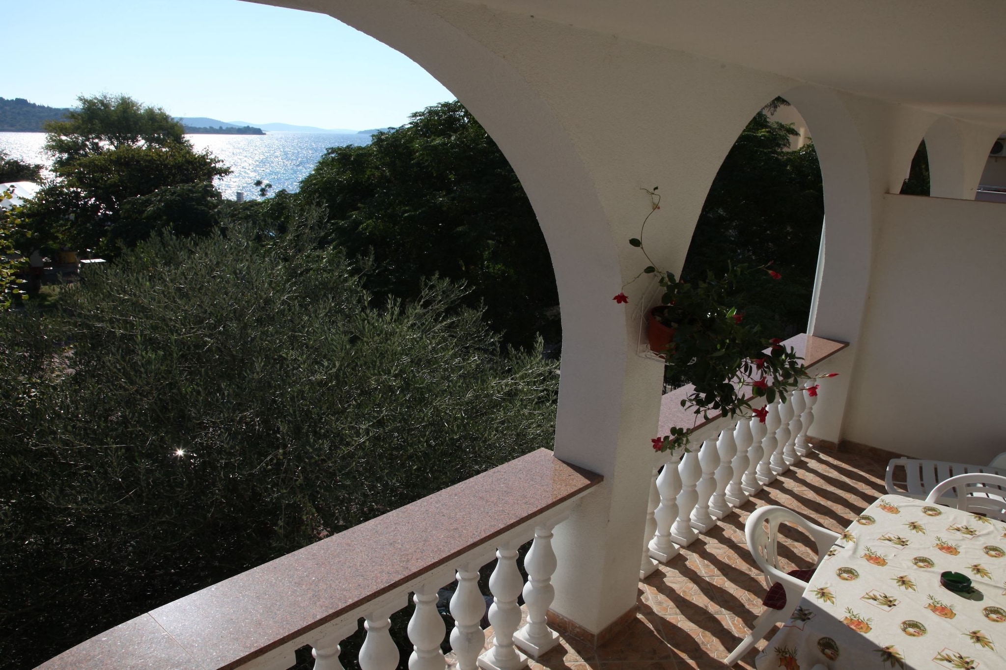 Apartments Gabi - Two Bedroom Apartment with Balcony and Sea View (A3) - Terrasbalkon