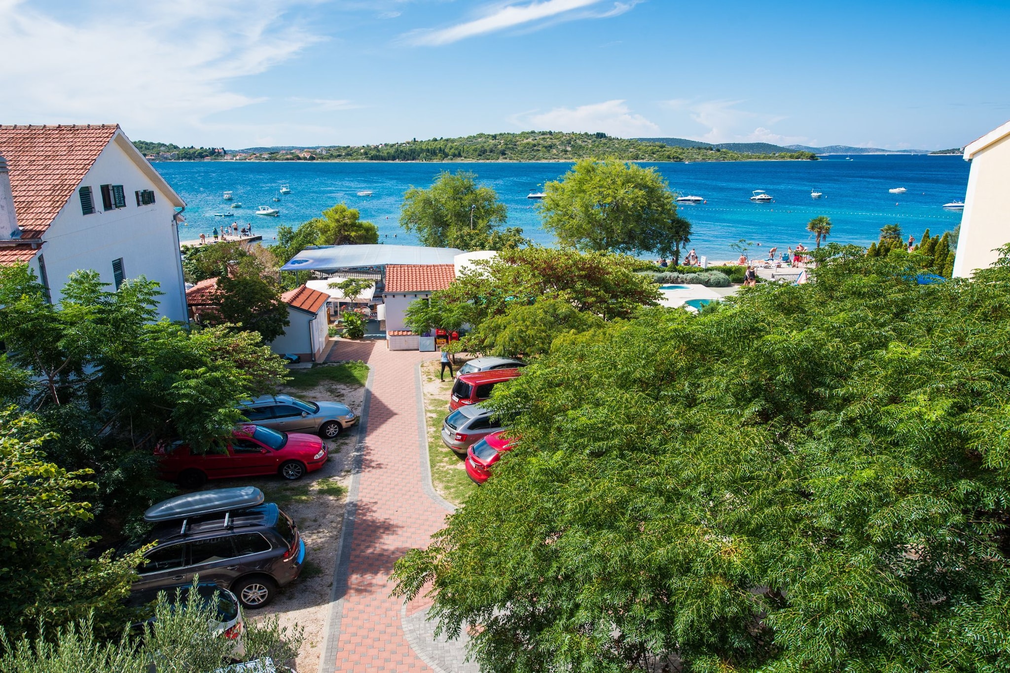 Apartments Gabi - One Bedroom Apartment  with balcony and sea view(A4) - Buitenlucht