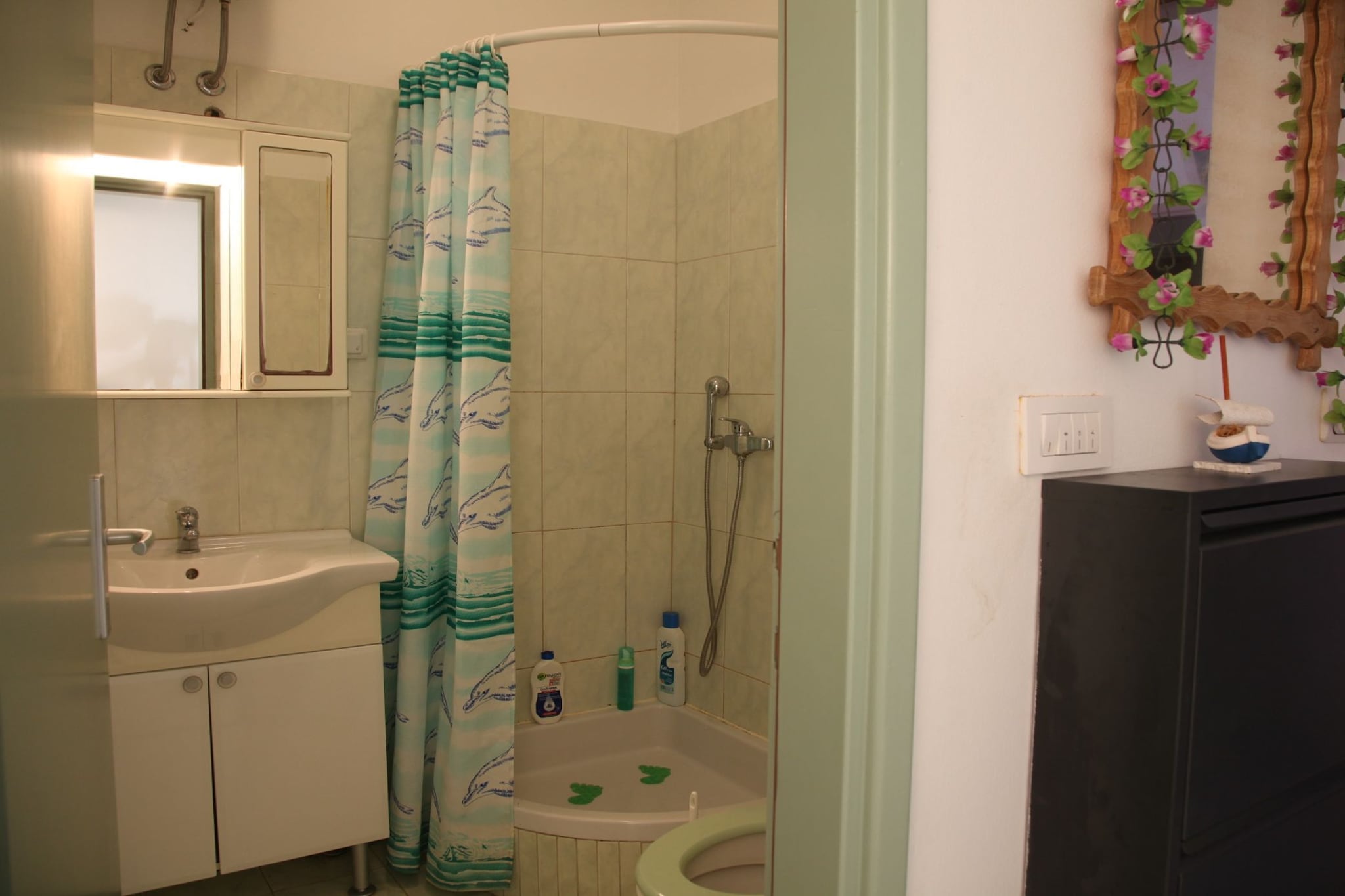 Apartments Gabi - One Bedroom Apartment  with balcony and sea view(A4) - Badkamer