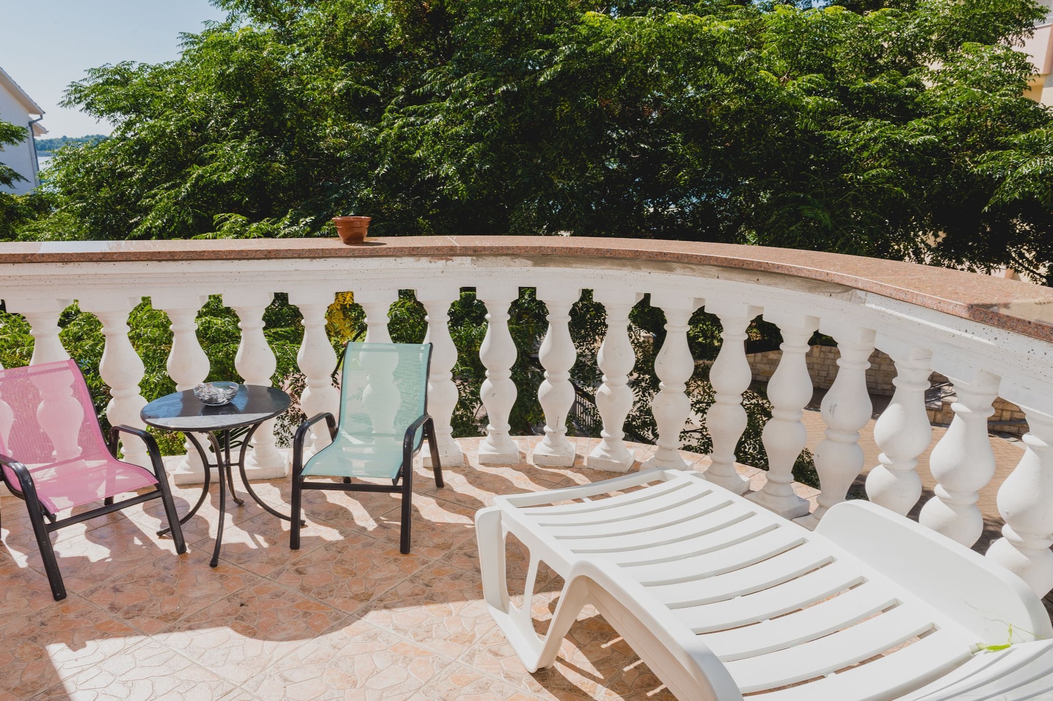 Apartments Gabi - One Bedroom Apartment  with balcony and sea view(A4) - Terrasbalkon