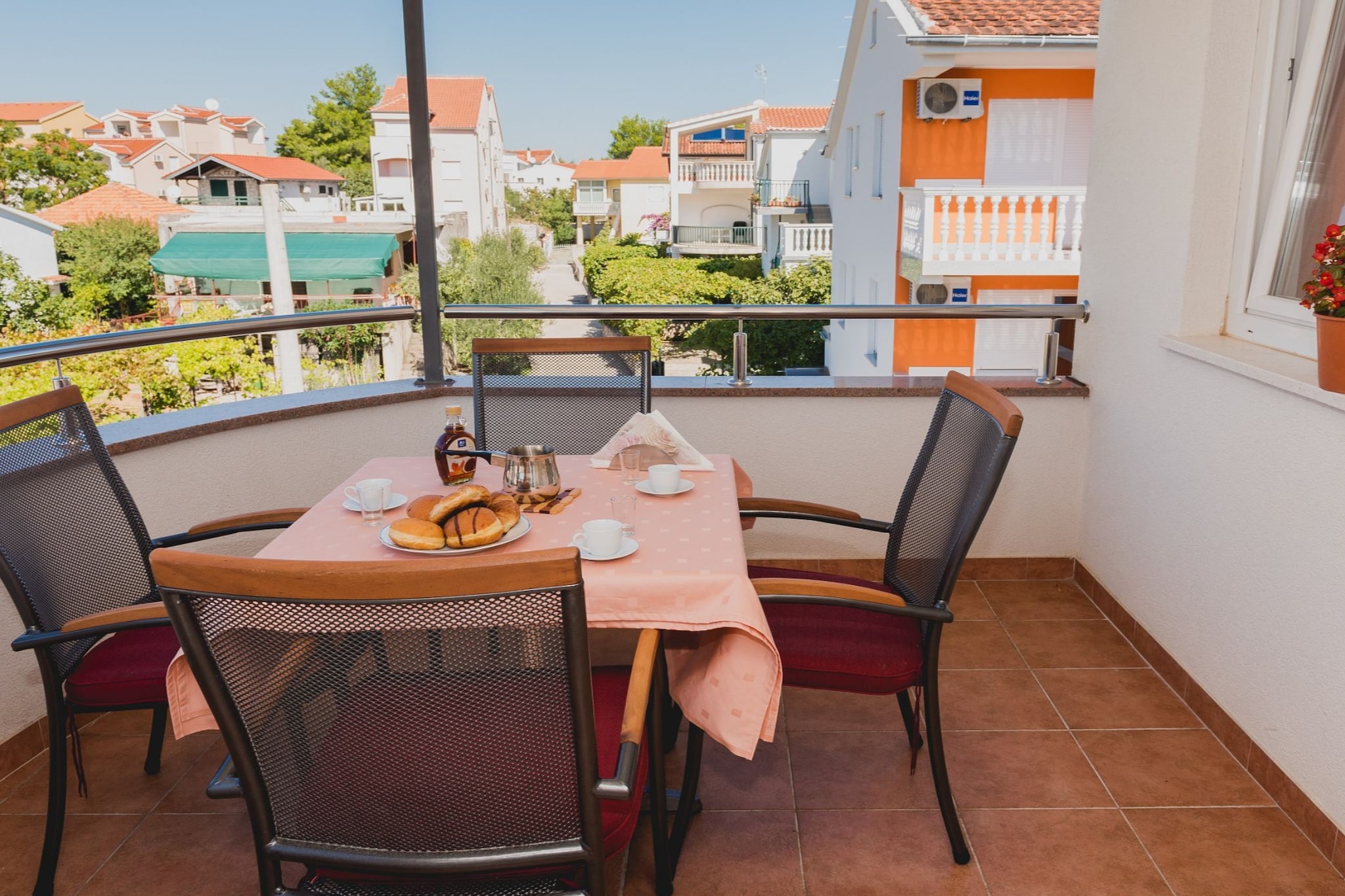 Apartments Gabi - One Bedroom apartment with Sea View (B1) - Terrasbalkon