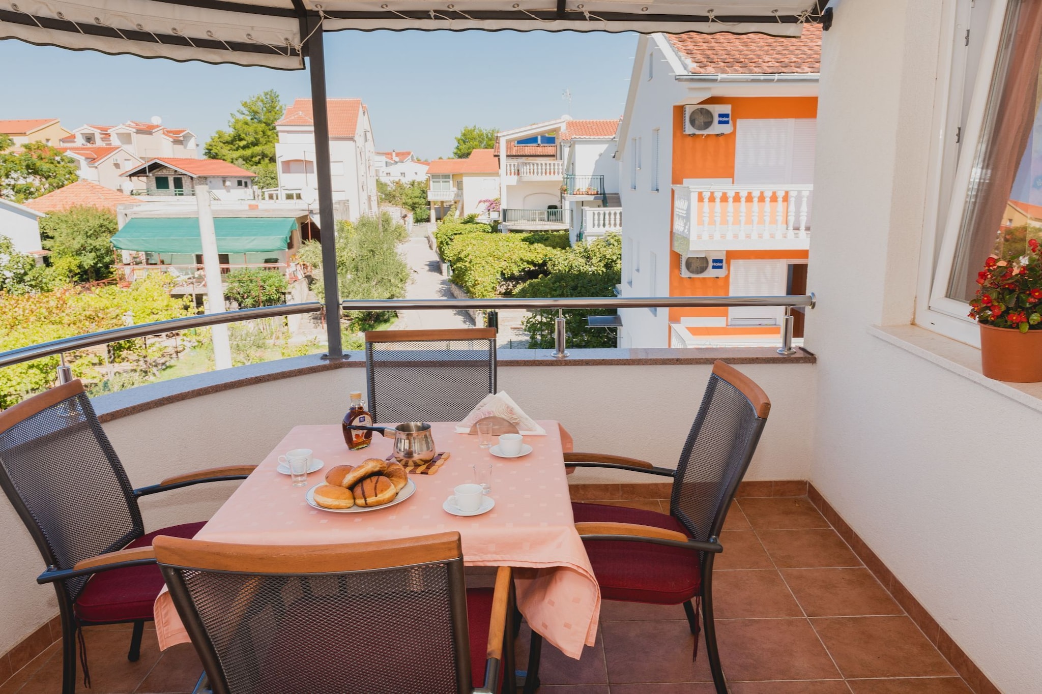 Apartments Gabi - One Bedroom apartment with Sea View (B1) - Terrasbalkon