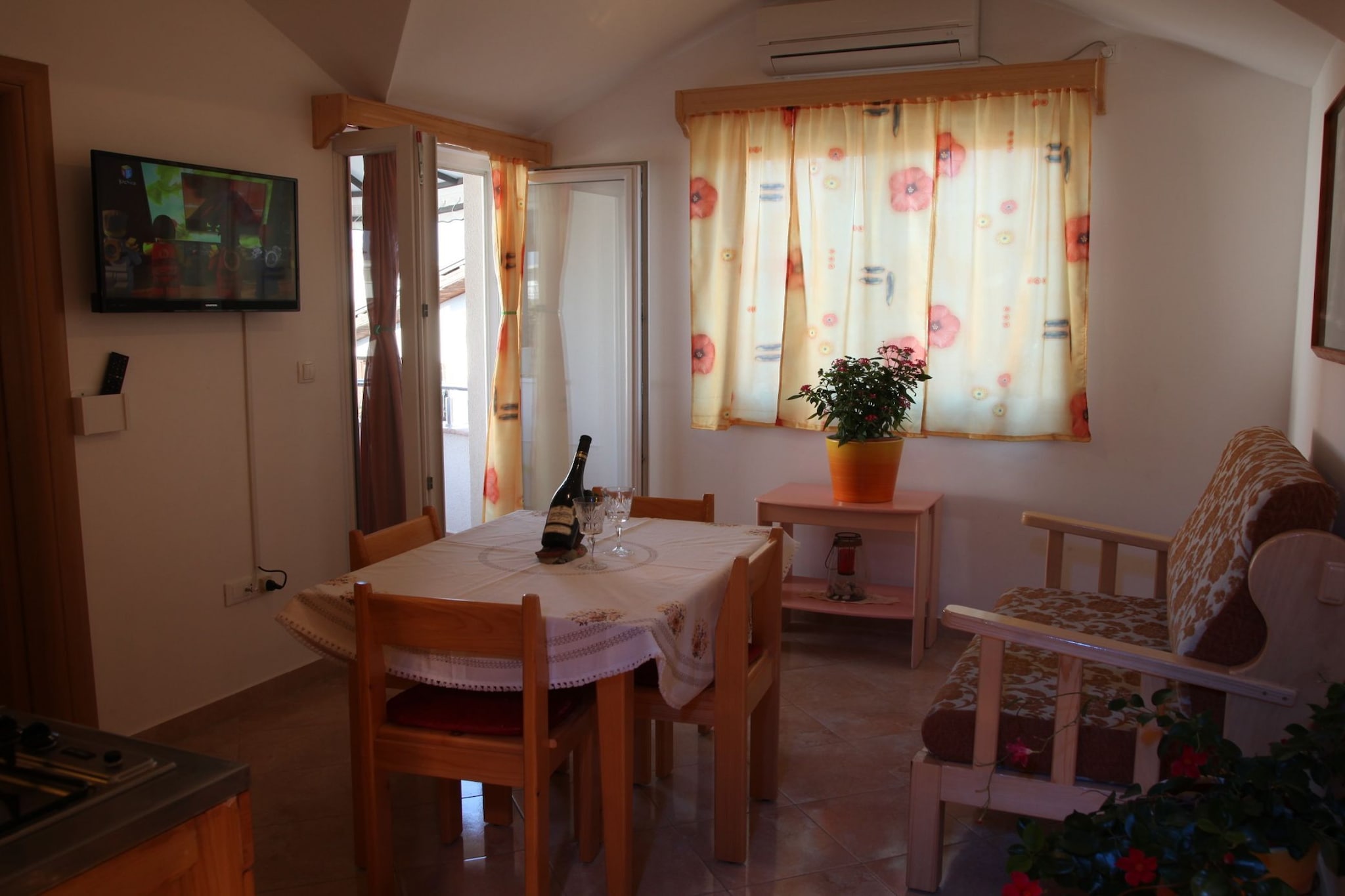 Apartments Gabi - Two Bedroom Apartments with Balcony with Garden View (B2)