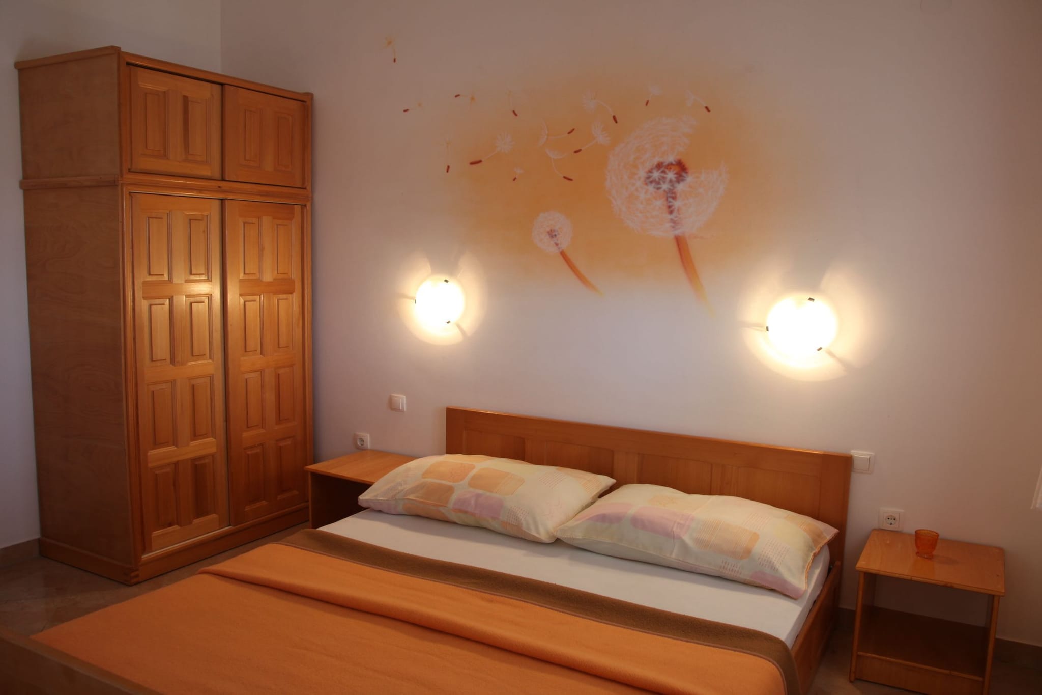 Apartments Gabi - Two Bedroom Apartments with Balcony with Garden View (B2) - Slaapkamer