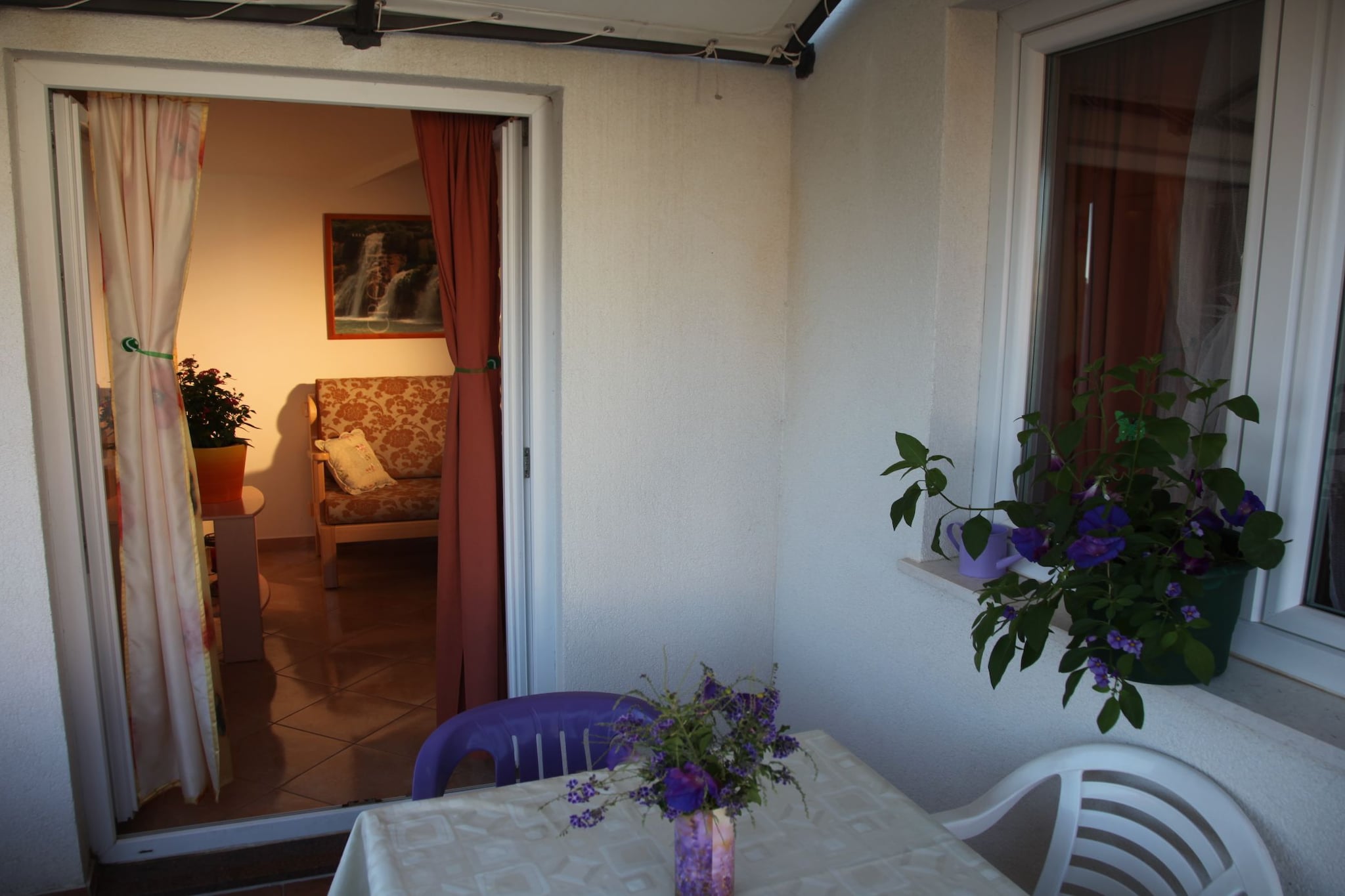 Apartments Gabi - Two Bedroom Apartments with Balcony with Garden View (B2) - Terrasbalkon