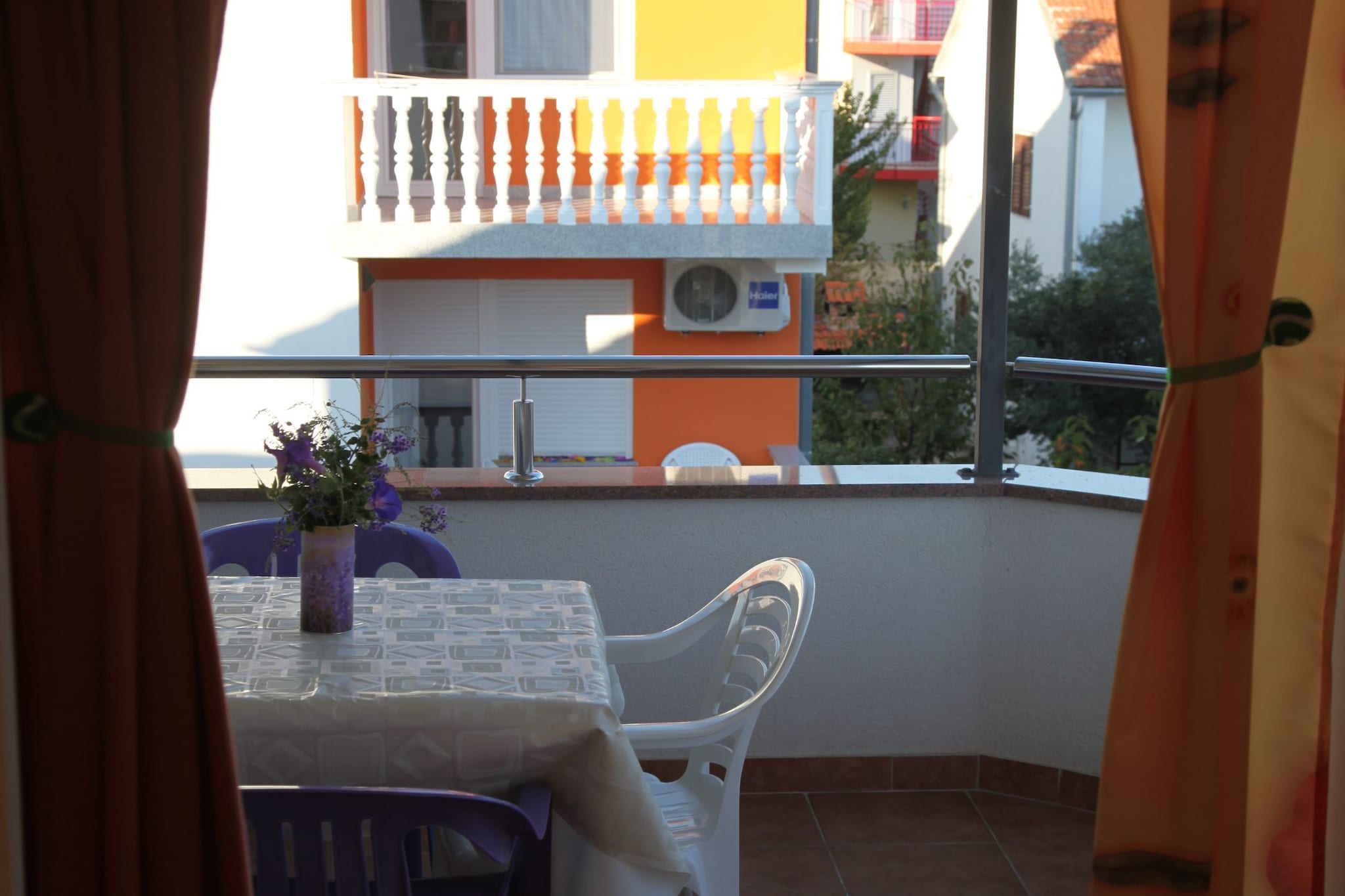 Apartments Gabi - Two Bedroom Apartments with Balcony with Garden View (B2) - Terrasbalkon