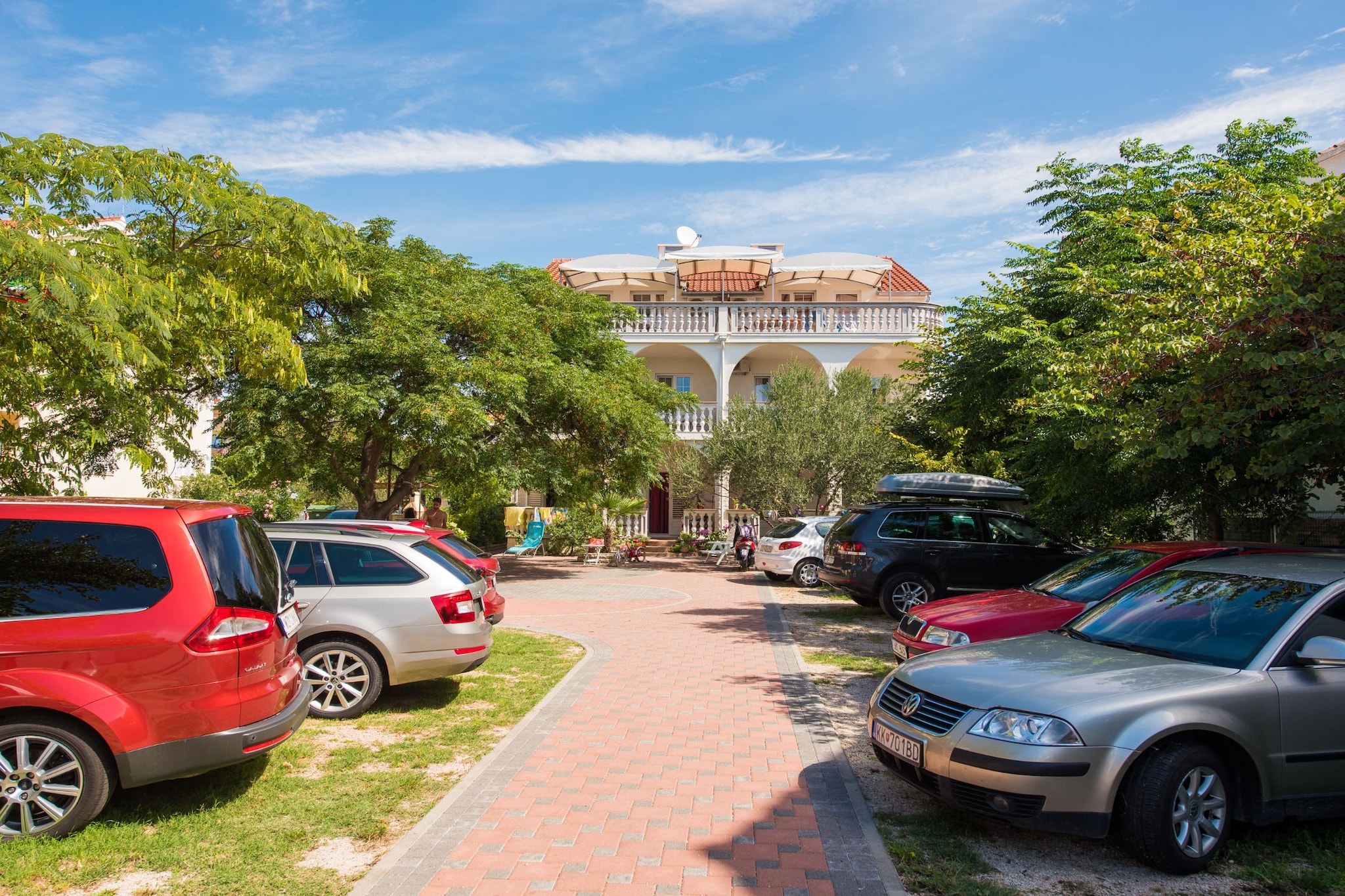 Apartments Gabi - Two Bedroom Apartment with Balcony and Sea View (B3) - Buitenlucht