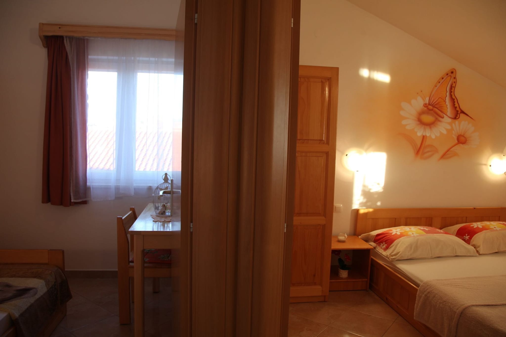 Apartments Gabi - Two Bedroom Apartment with Balcony and Sea View (B3) - Slaapkamer