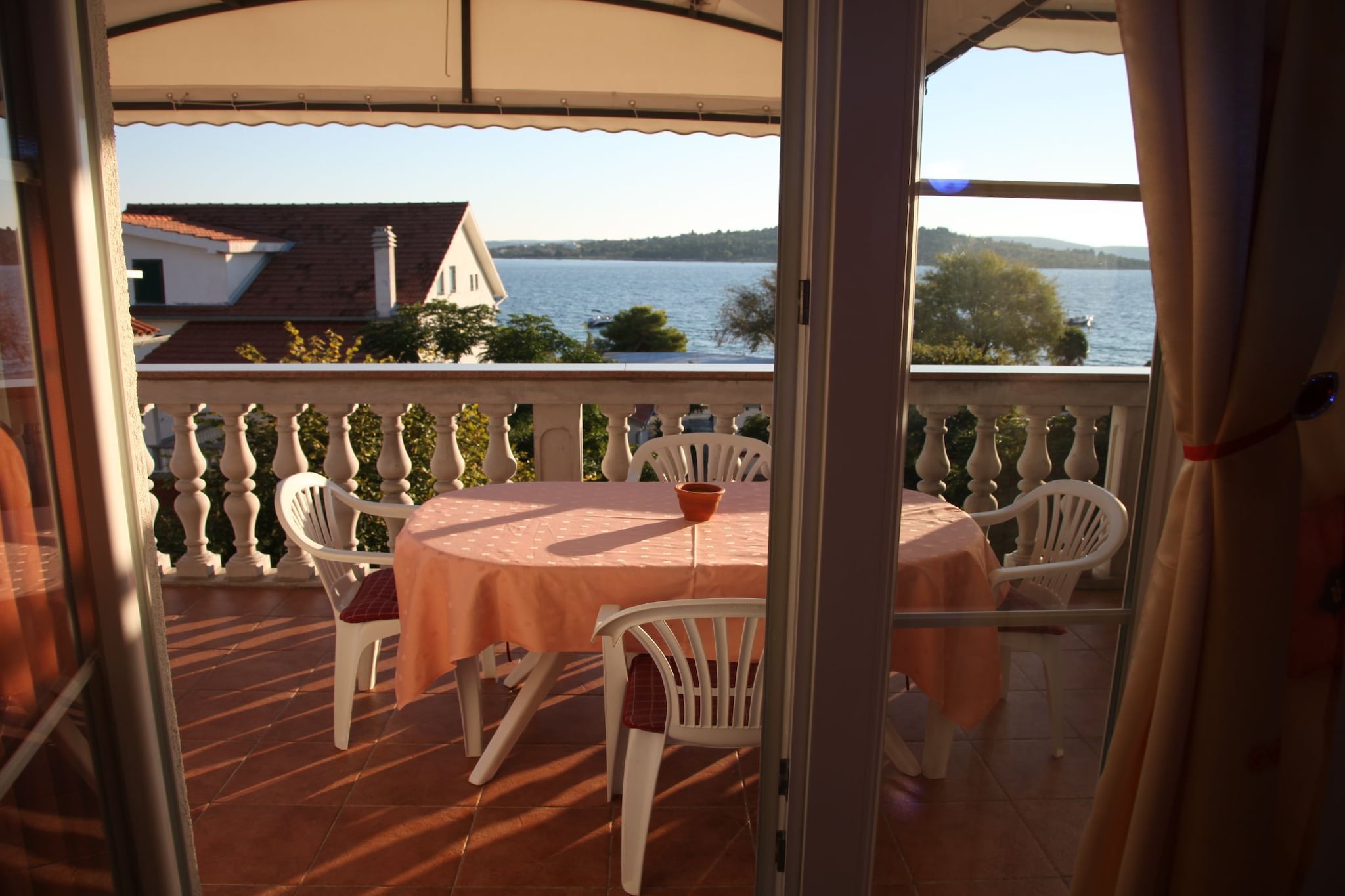 Apartments Gabi - Two Bedroom Apartment with Balcony and Sea View (B3) - Terrasbalkon