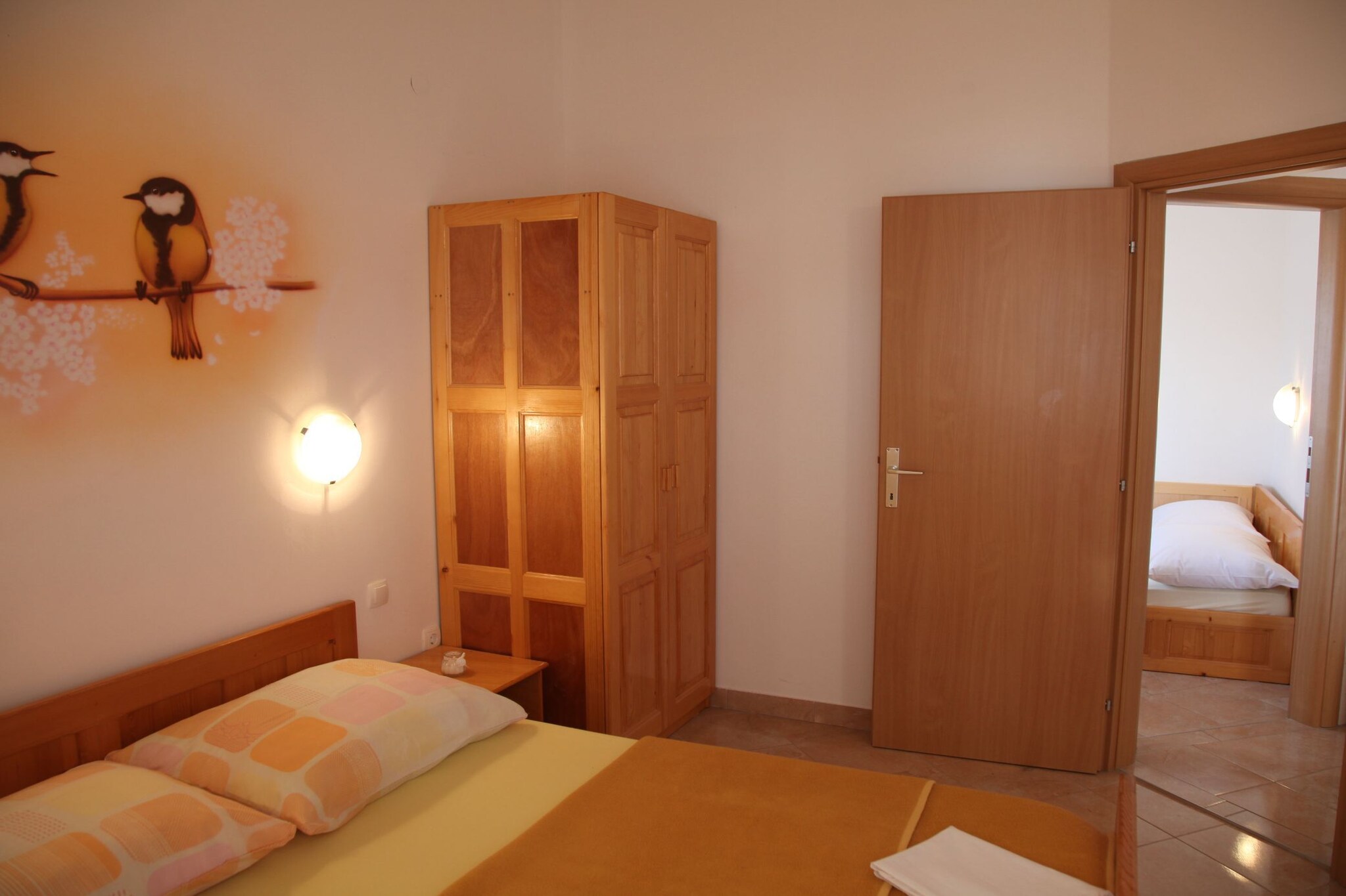 Apartments Gabi - Two Bedroom Apartment with balcony and sea view(B4) - Slaapkamer