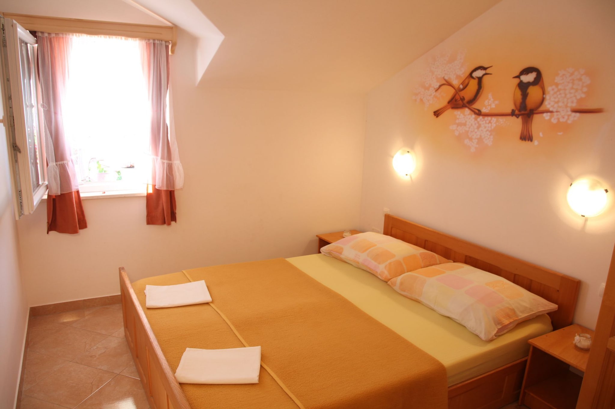 Apartments Gabi - Two Bedroom Apartment with balcony and sea view(B4) - Slaapkamer