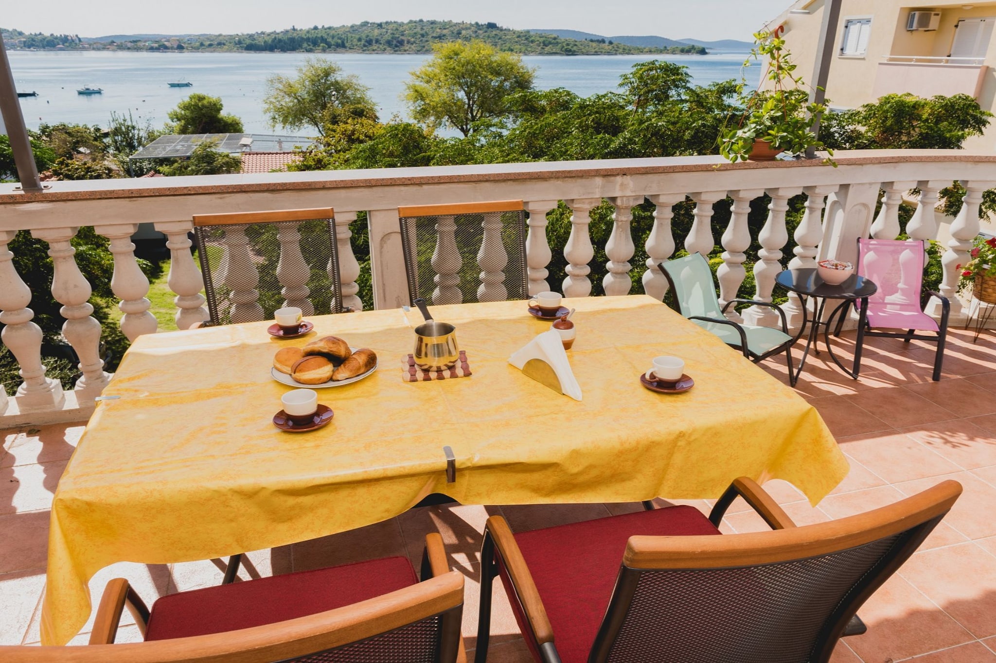 Apartments Gabi - Two Bedroom Apartment with balcony and sea view(B4) - Terrasbalkon