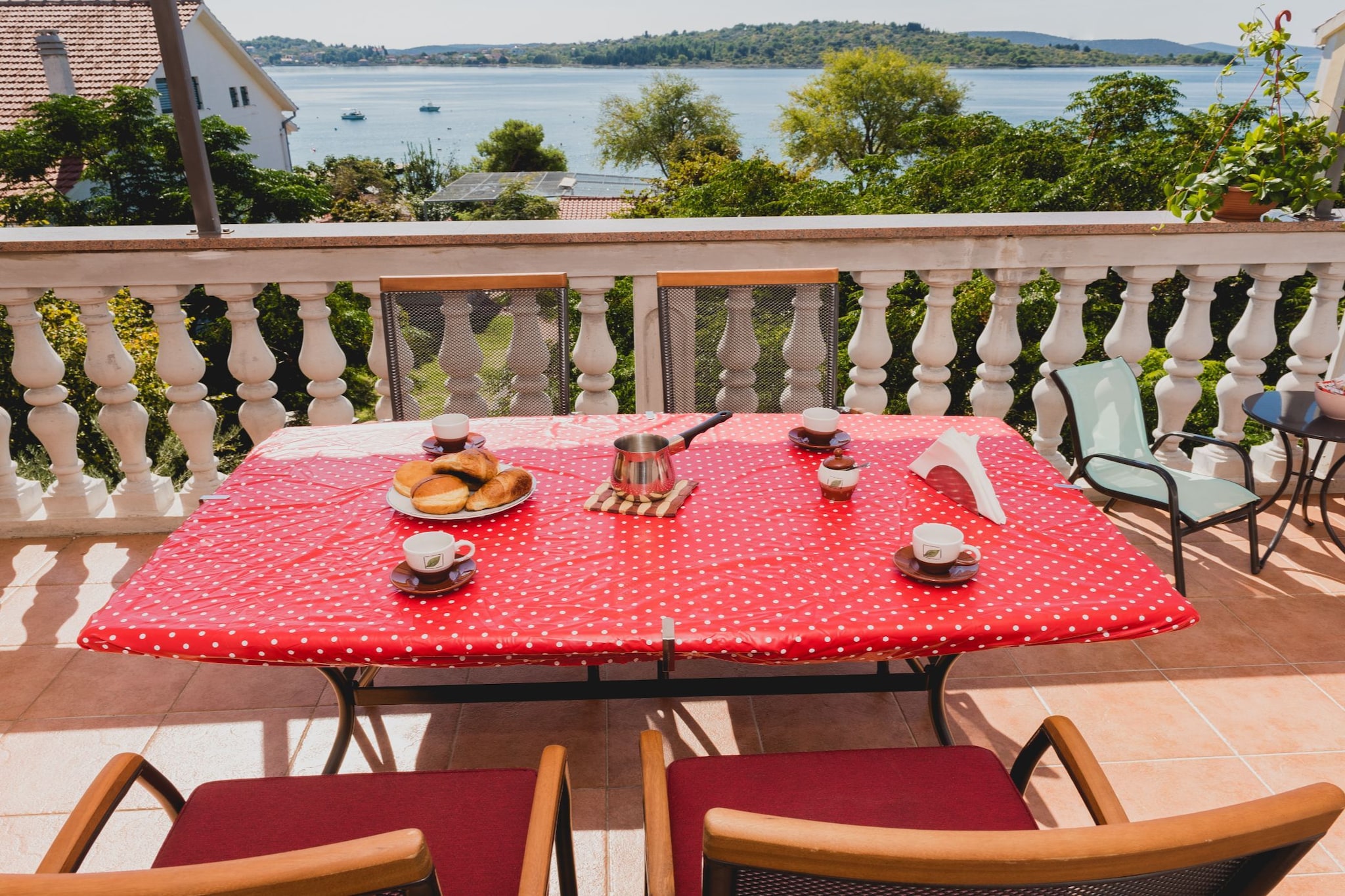 Apartments Gabi - Two Bedroom Apartment with balcony and sea view(B4) - Terrasbalkon