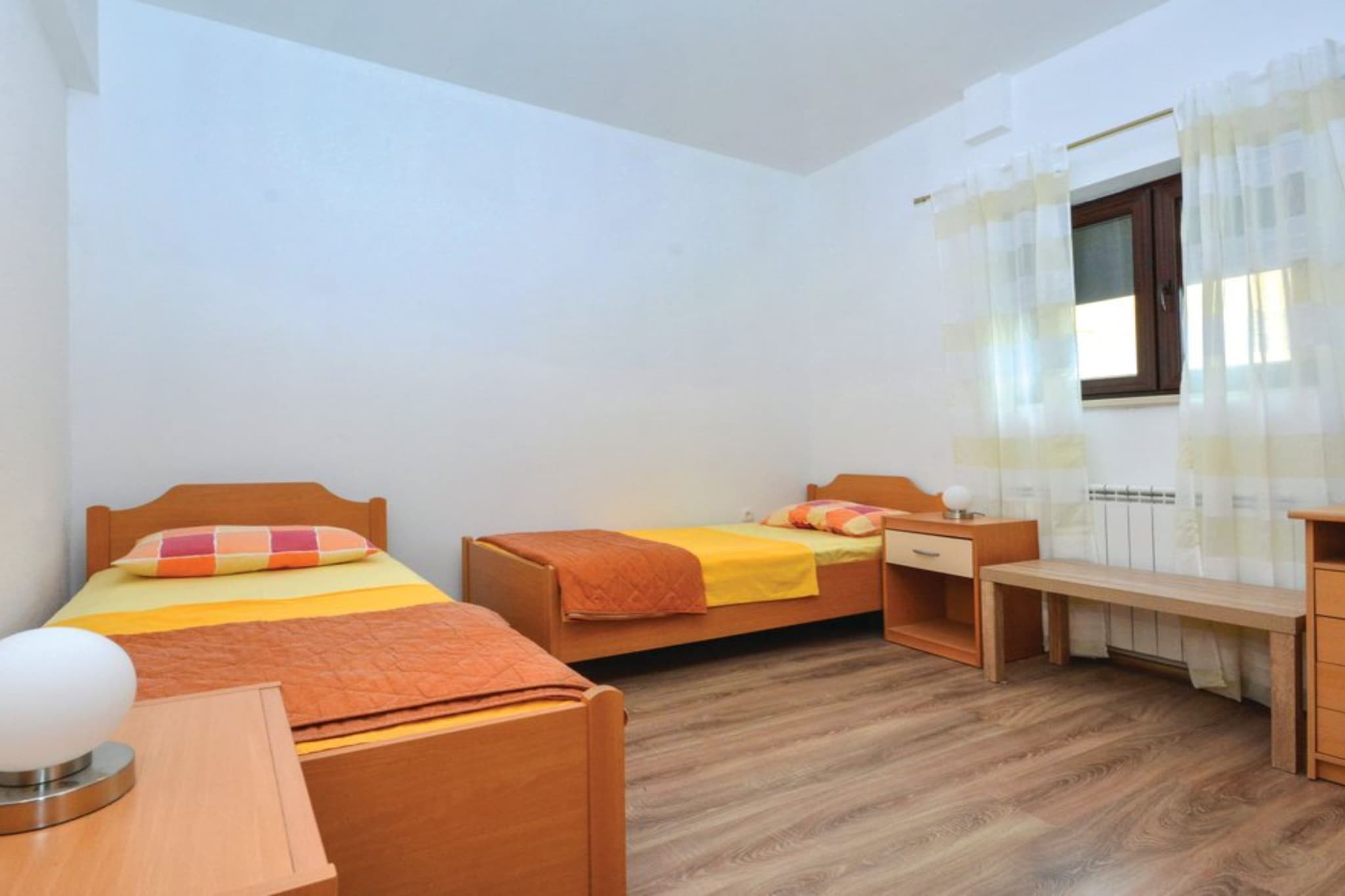 Sobe Melada - Twin Room With Balcony and Mountain View (A2)