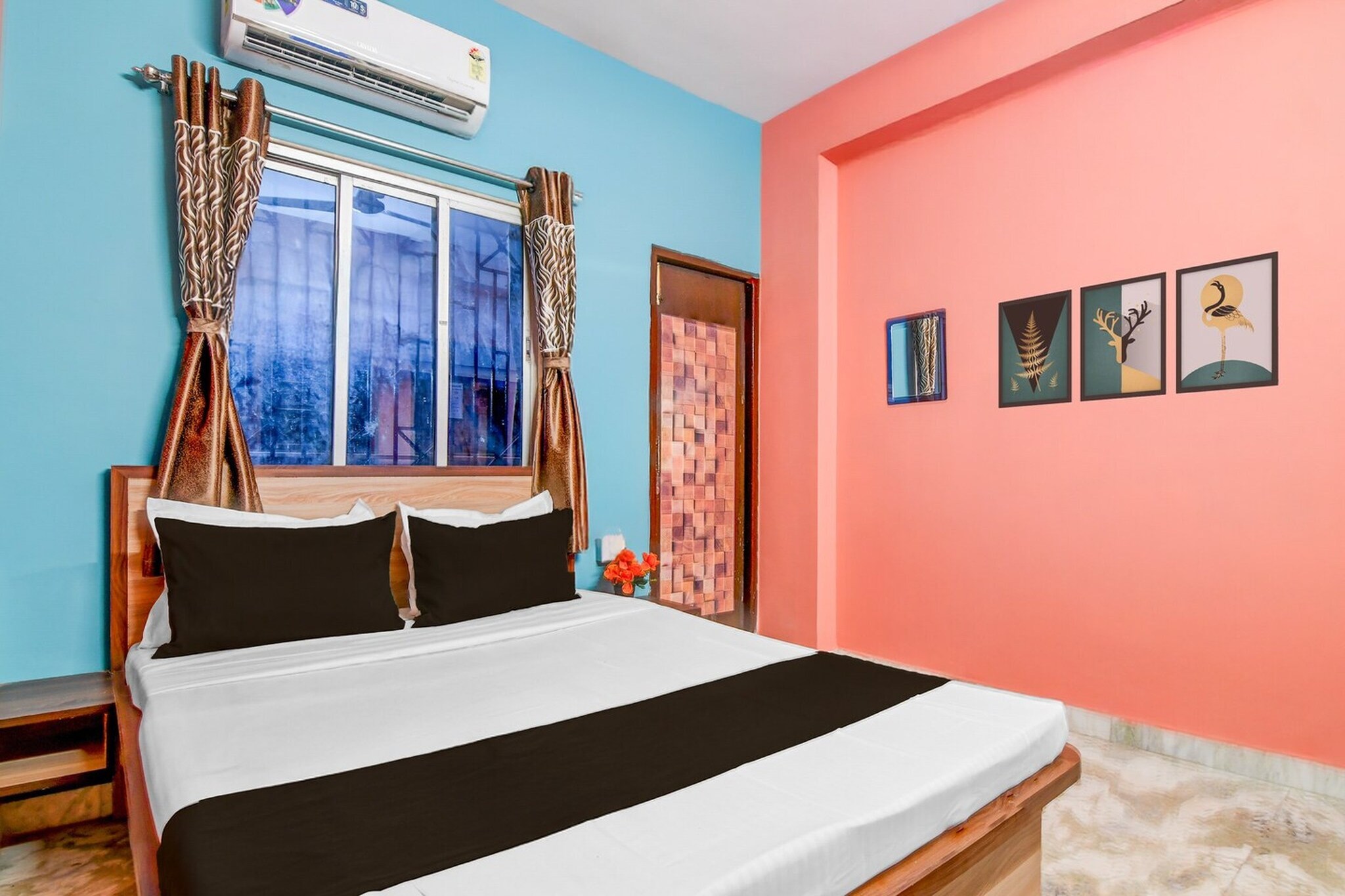 Enjoy a comfortable and hassle-free experience at our thoughtfully designed property. Each room is equipped with modern amenities, cozy bedding, and elegant decor to make you feel right at home. Located conveniently with easy access to public transport and major attractions, it's perfect for both business and leisure travelers. Cleanliness and guest comfort are our top priorities, and our team is available 24/7 to assist you throughout your stay.
Unmarried couples are warmly welcome at this property.
Guests with local ID proof are warmly welcome.
Foreign guests are welcome and allowed to stay at this property without any restrictions
Early Check-In Policy: A full day’s room rate will be charged for check-ins before 6:00 AM. Complimentary early check-in is available between 6:00 AM and 10:00 AM, subject to room availability.
Check-in is only available to guests aged 18 and above. Please provide a government-issued ID to confirm your age.