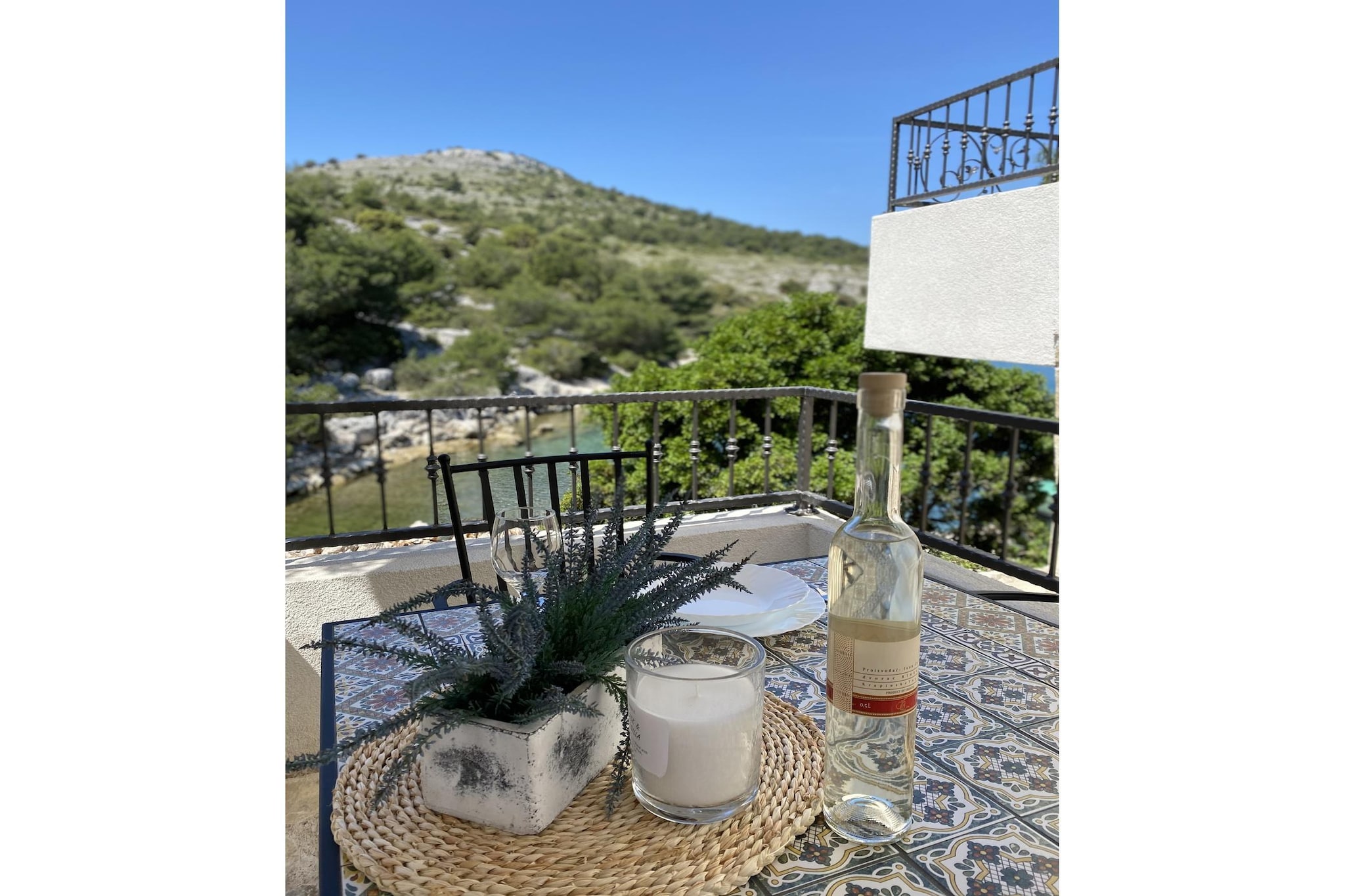 BLUE SERENITY RETREAT IN ŽUT ISLAND OF KORNATI-Uitzicht zomer