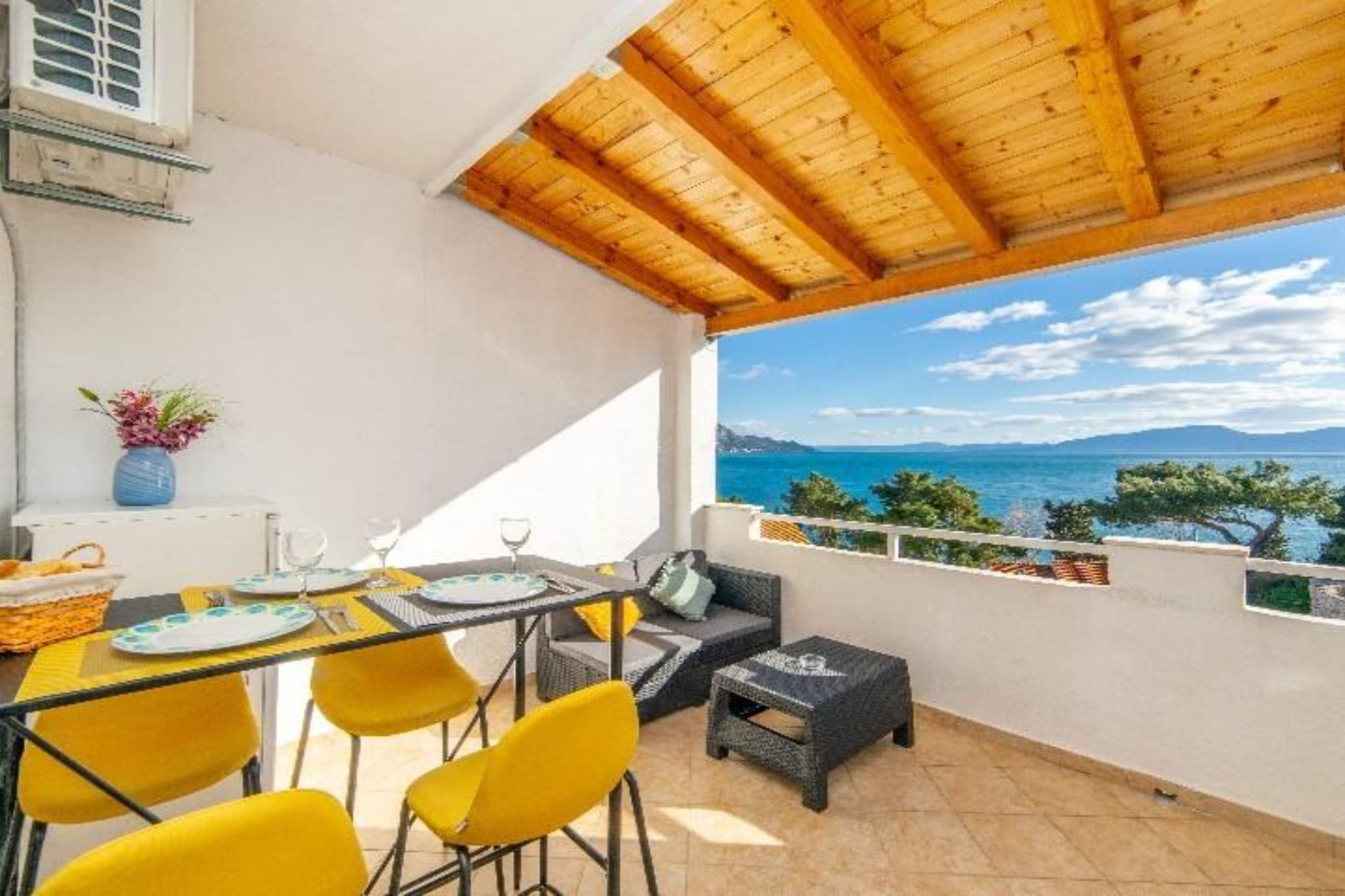 Apartments Smiljana Podaca - Studio apartment with sea view 3