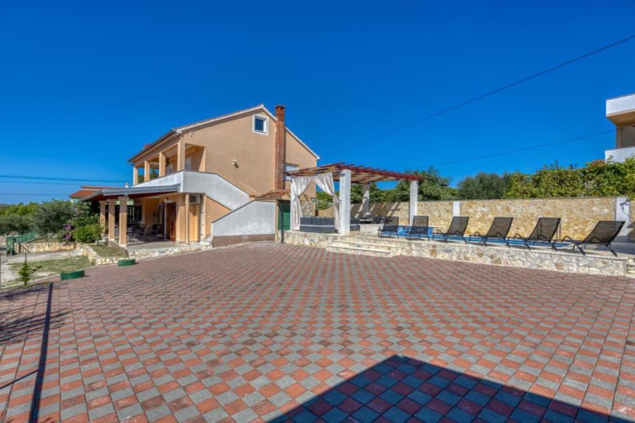 Villa Lara With Pool And Sea View - Four Bedroom Villa With Pool And Sea View - Buitenlucht