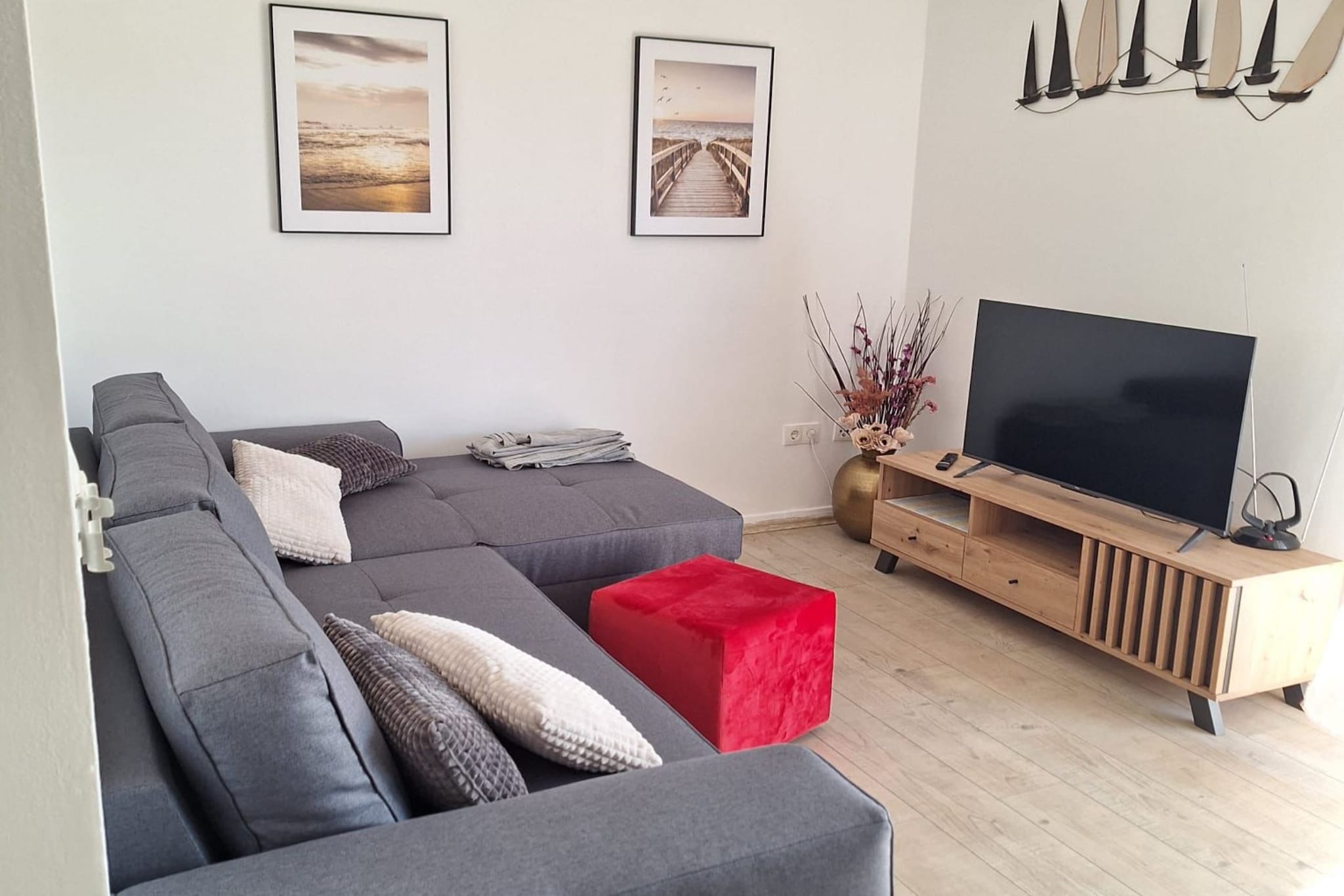 Apartment Beleca - One Bedroom Apartment with Balcony - Uitzicht