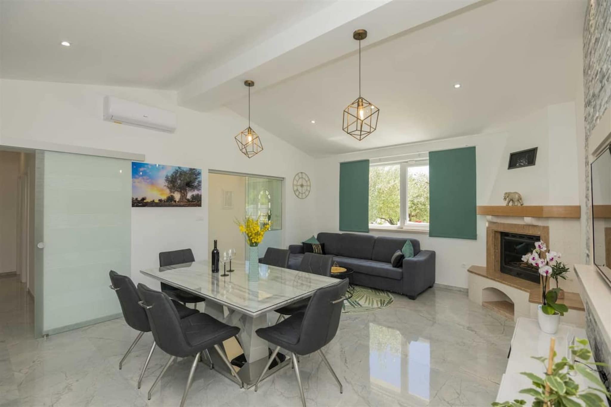 Holiday Home Maslina-Wohnzimmer