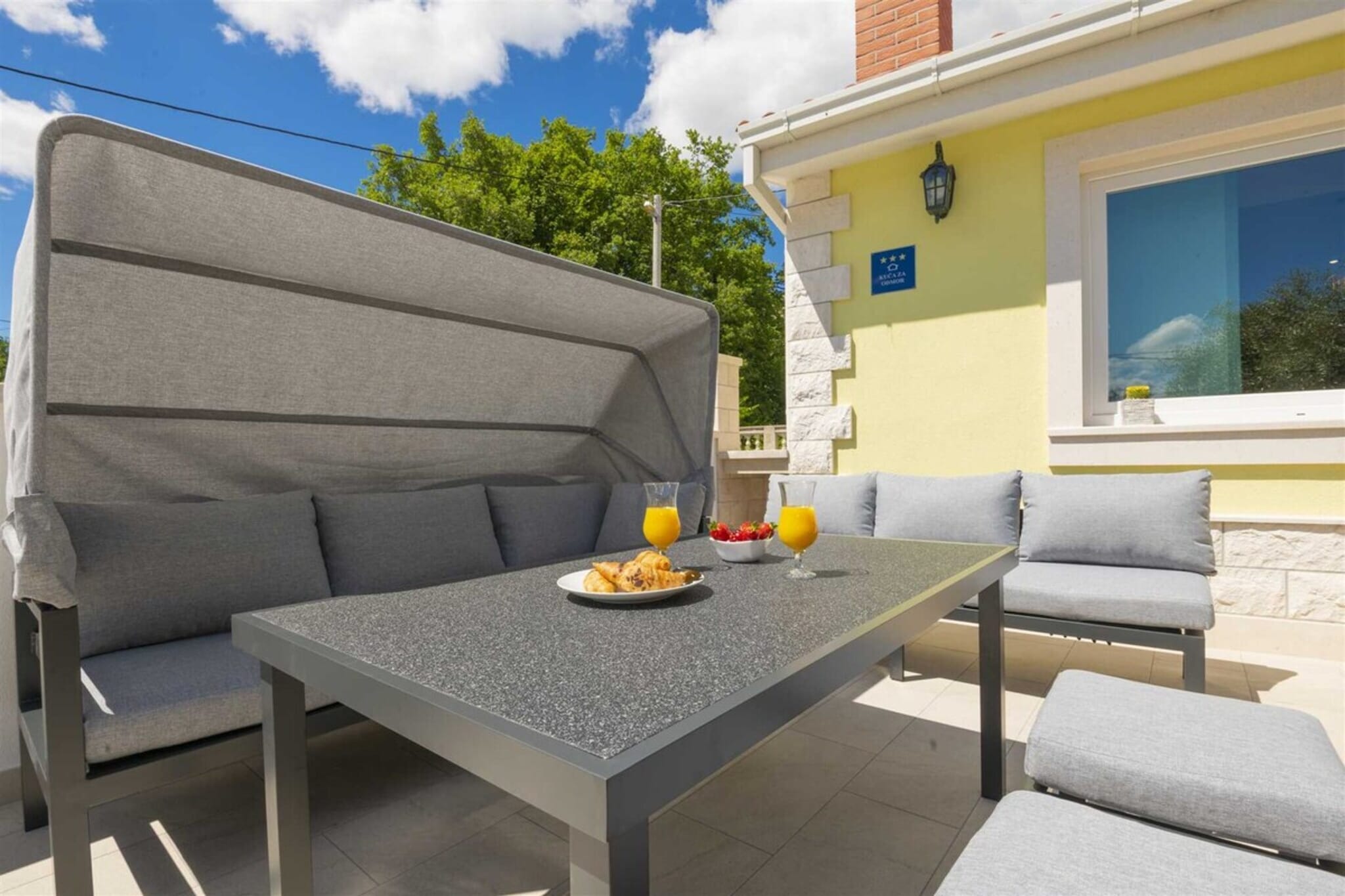 Holiday Home Maslina-Terrasse/Balkon