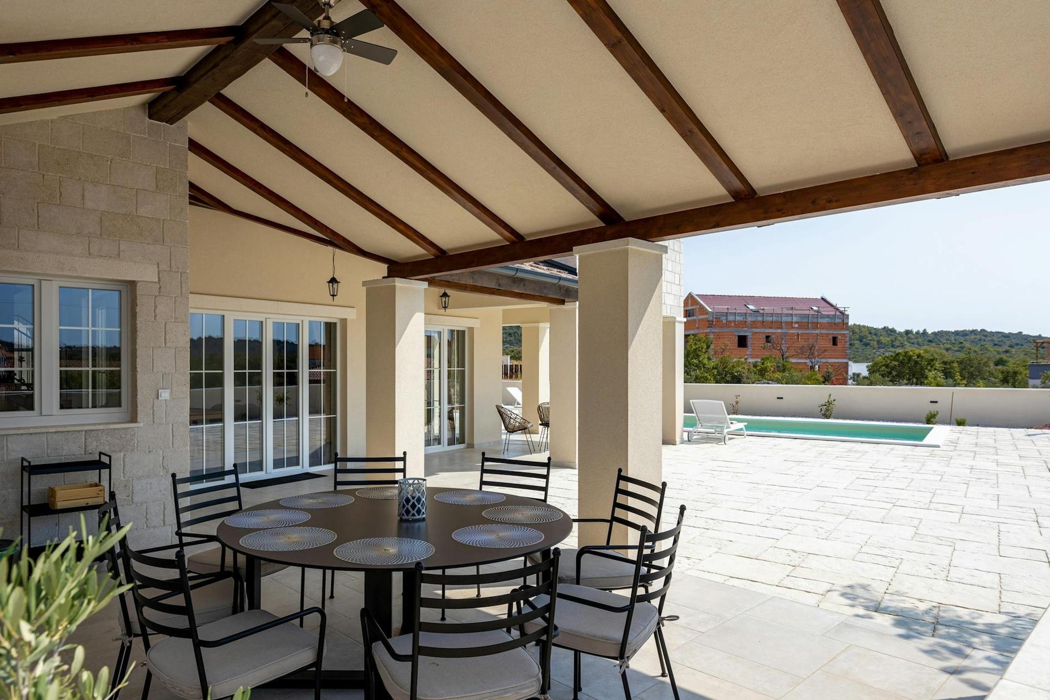 VILLA ROYAL STONE-Terrasse / balcon