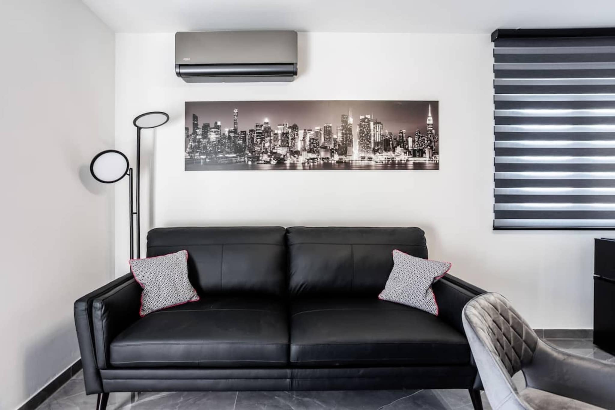 Villa Marivi-Woonkamer