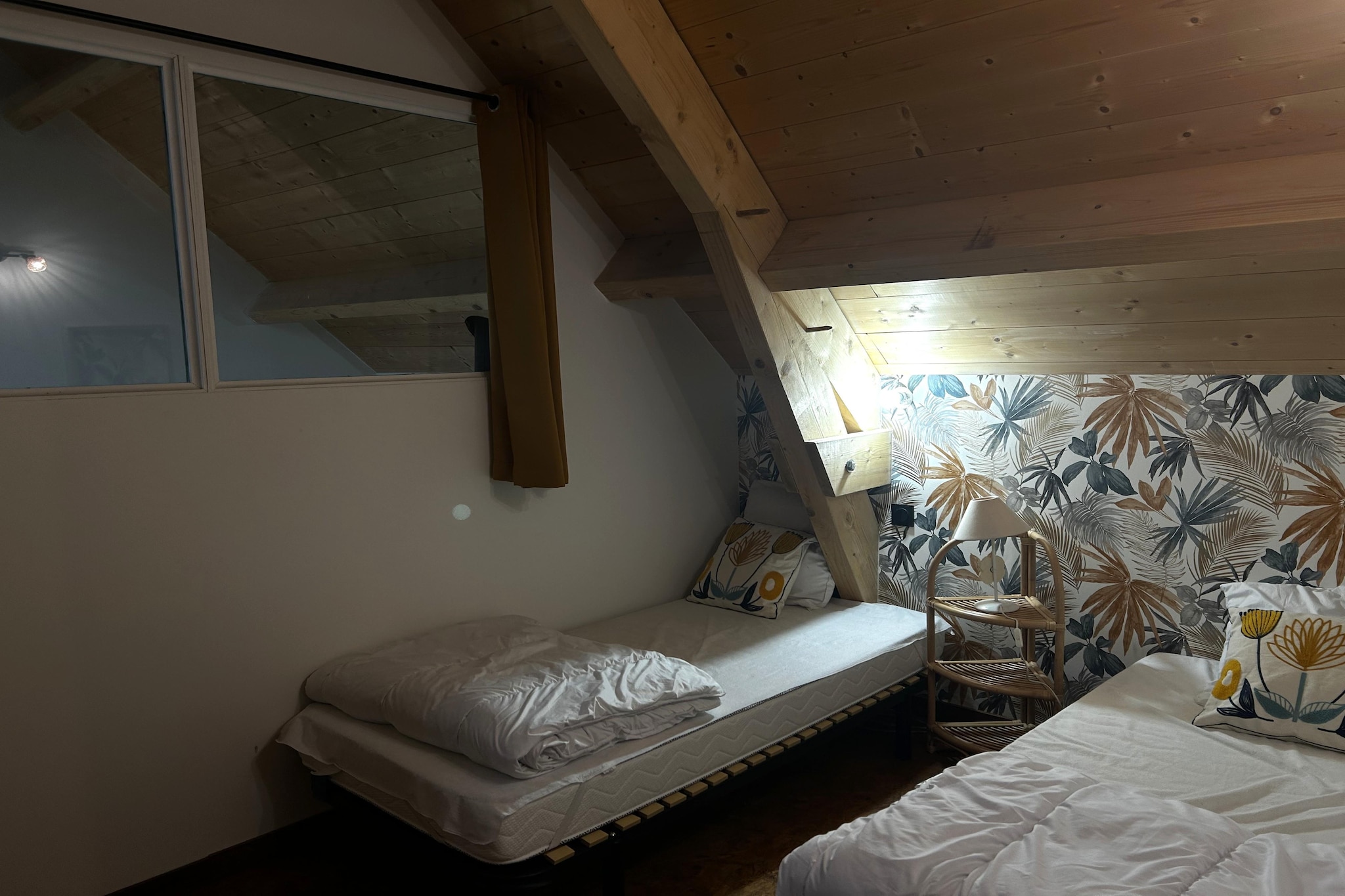 Maison de Vacances XXL Gouville sur mer-Schlafzimmer