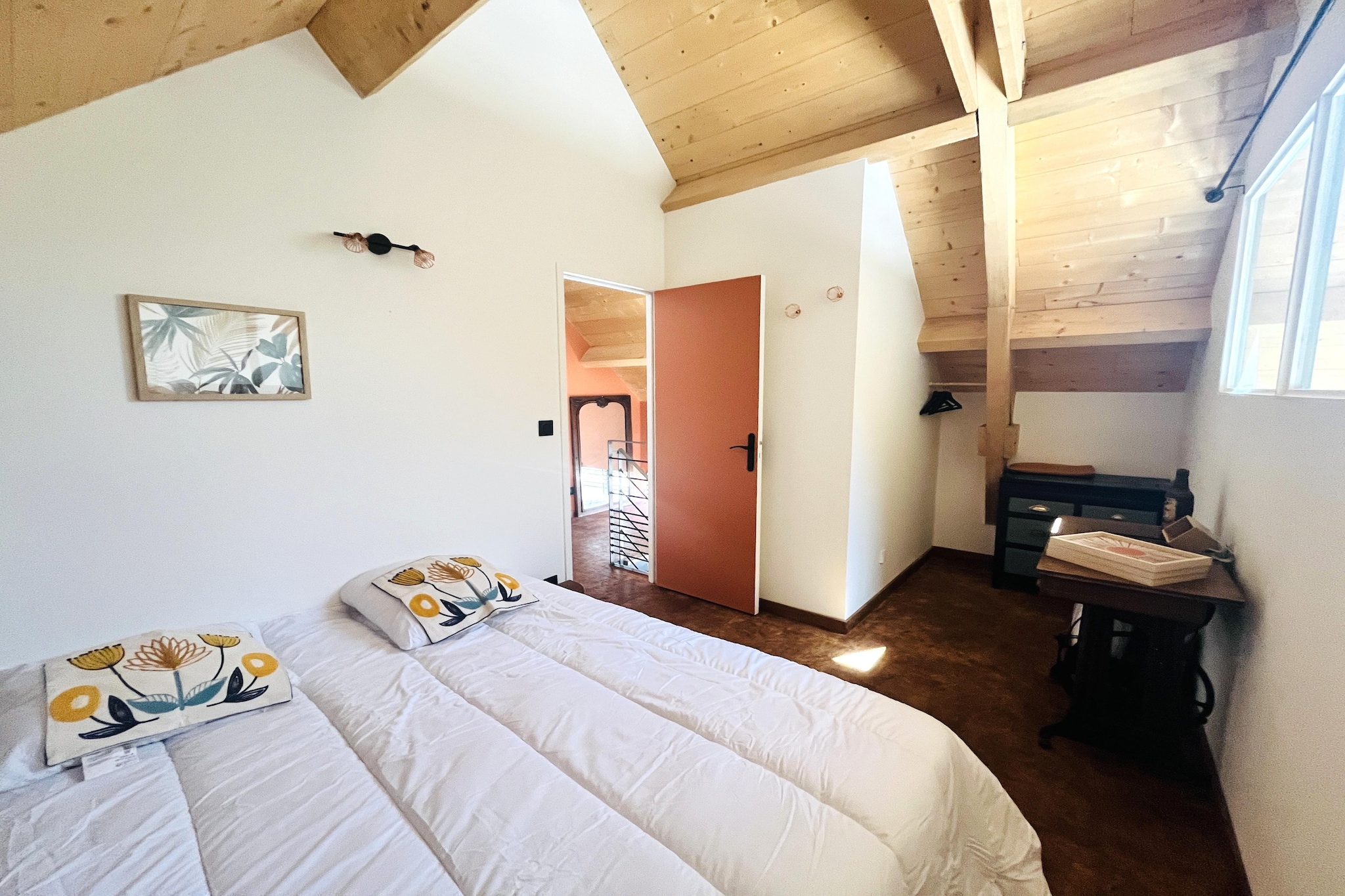 Maison de Vacances XXL Gouville sur mer-Schlafzimmer