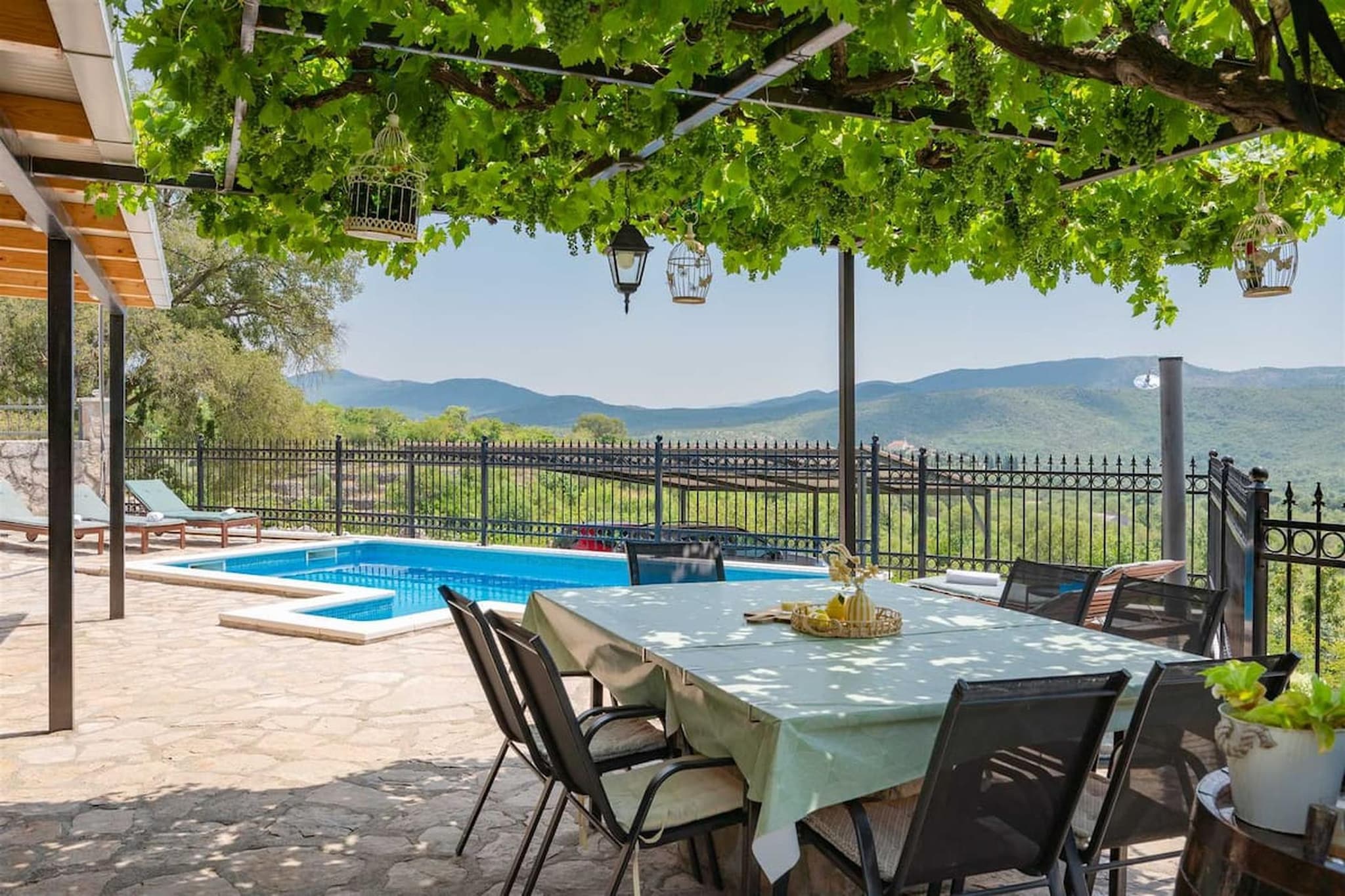 VILLA DIDOVINA-Terrasbalkon