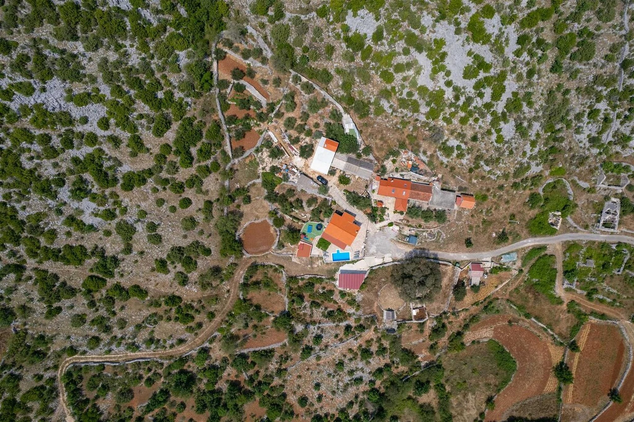 VILLA DIDOVINA-Gebieden zomer 1km