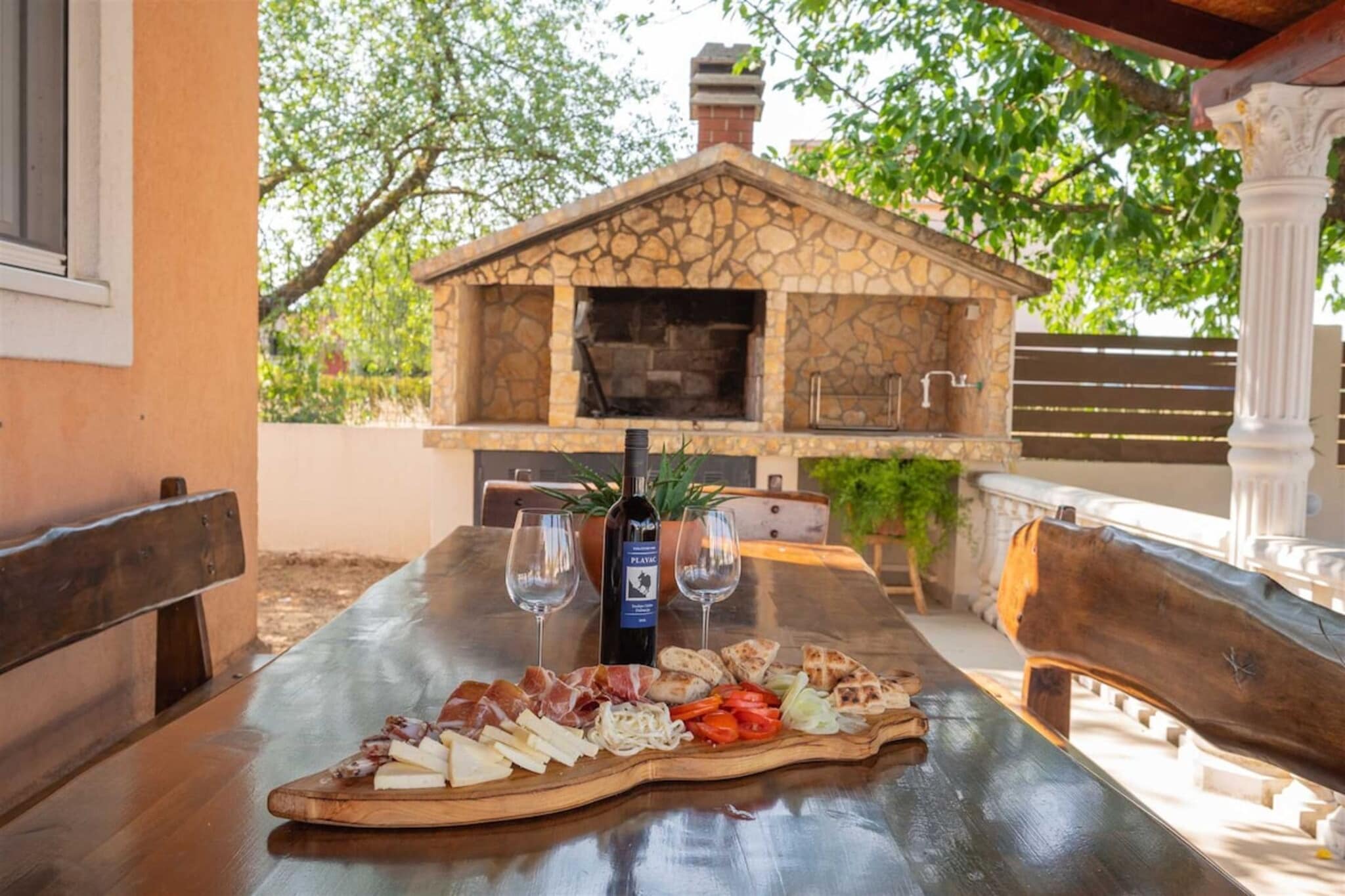 Villa Josefina-Terrasbalkon