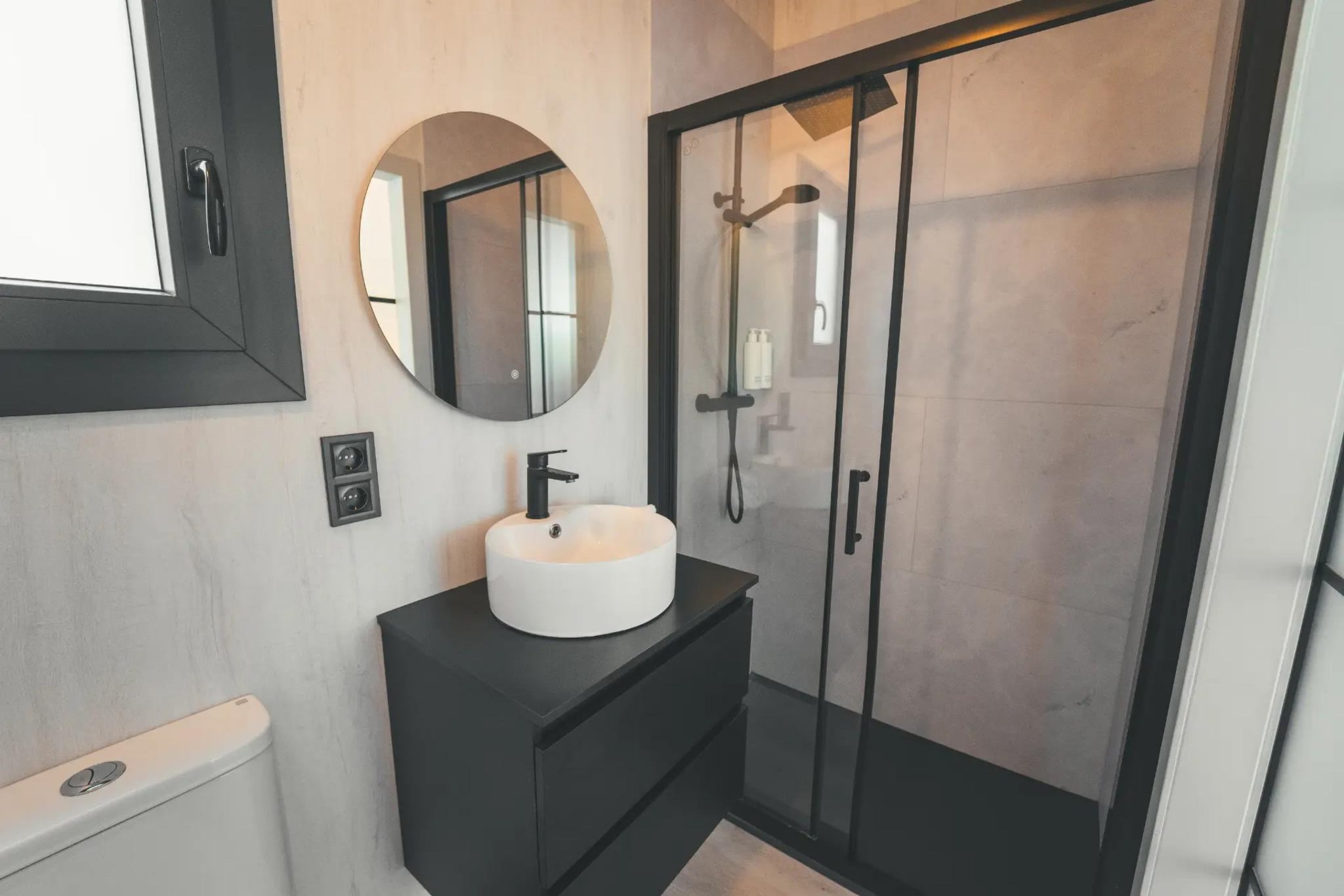 HOLA CAMP SANT SALVADOR-Tiny House-Badkamer