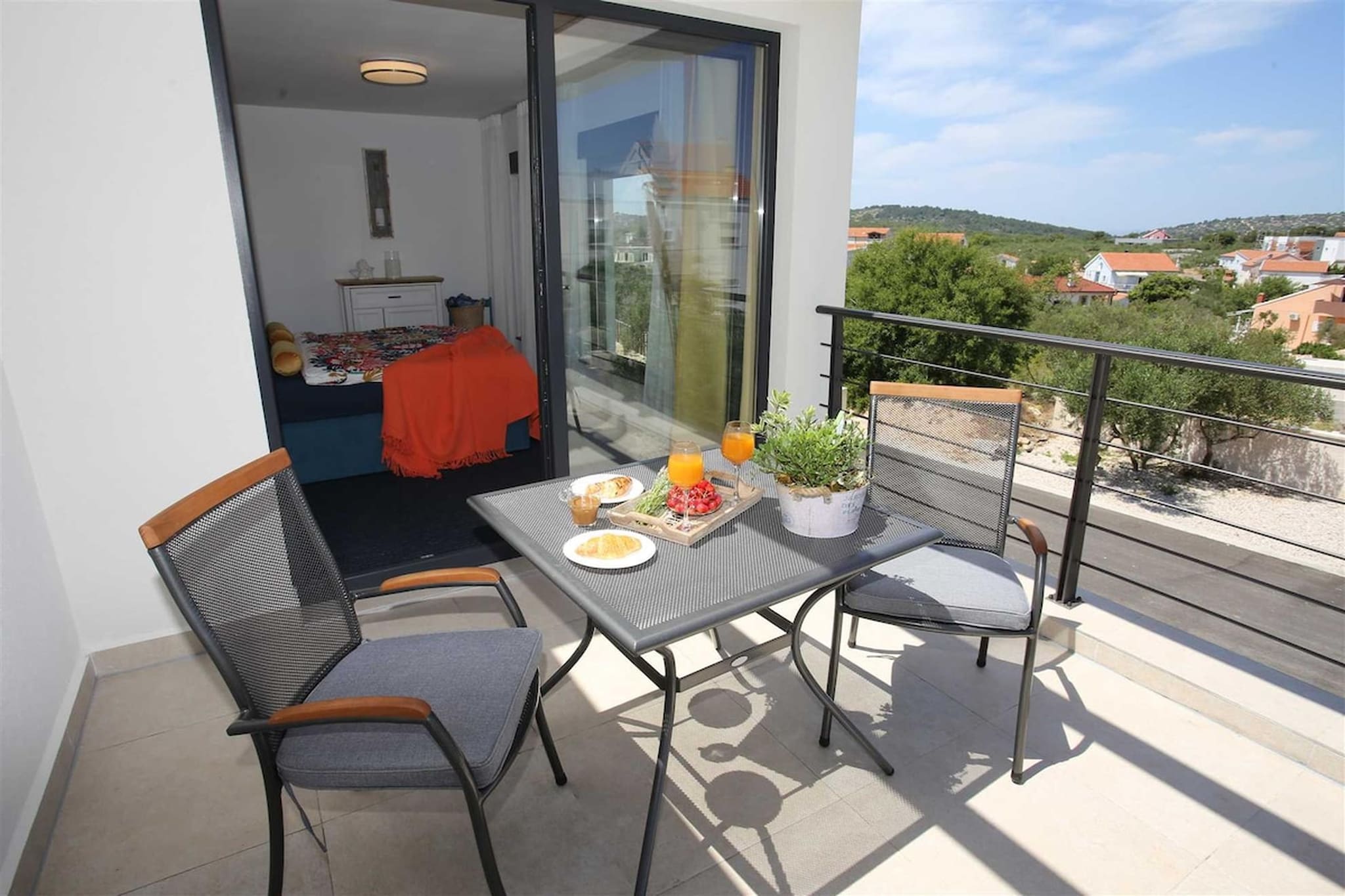 VILLA PUNTA SOL-Terrasbalkon