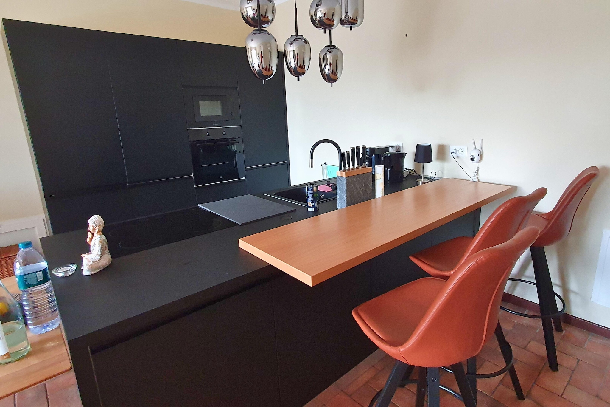 Apartment in einer charmanten Villa mit Meerblick-Cuisine