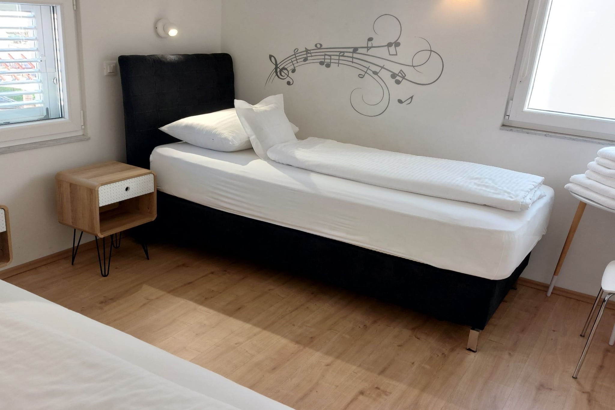Villa Nižić Makarska -Two Bedroom Apartment With Terrace And Hot Tub (Lux F) - Slaapkamer