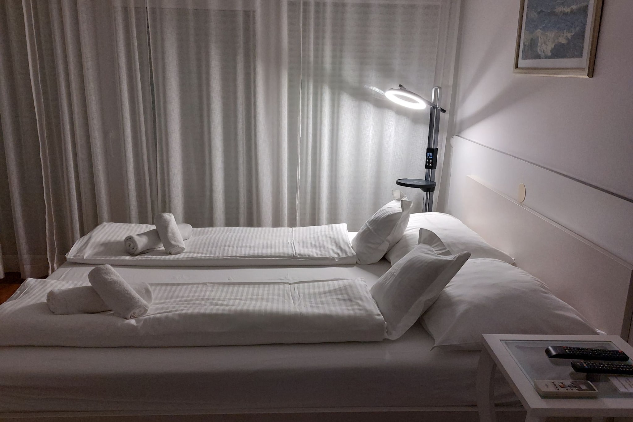 Villa Nižić Makarska - Studio Apartment With Balcony (Studio S) - Slaapkamer
