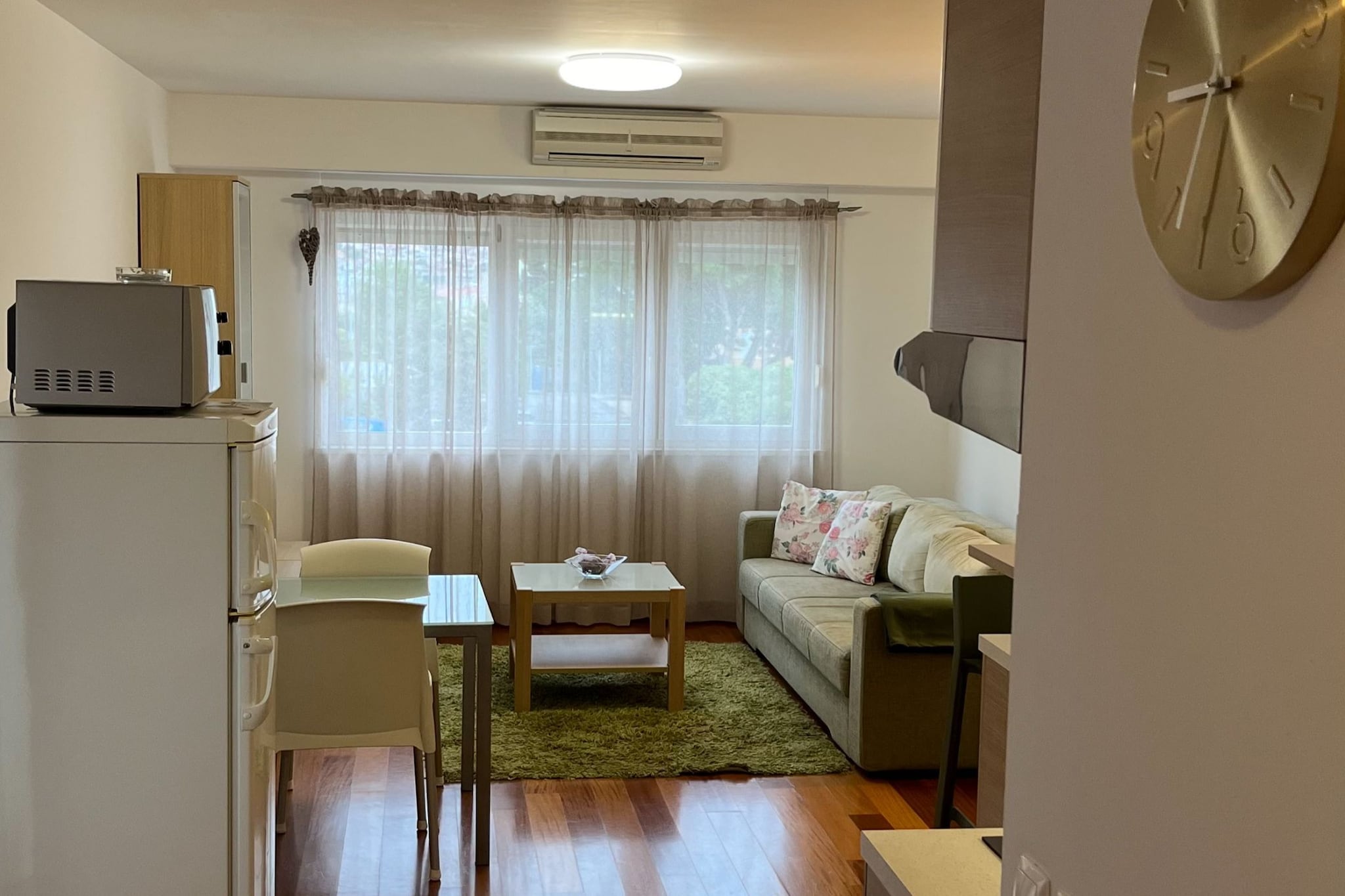 Villa Nižić Makarska - One Bedroom Apartment With Balcony (G) - Woonkamer