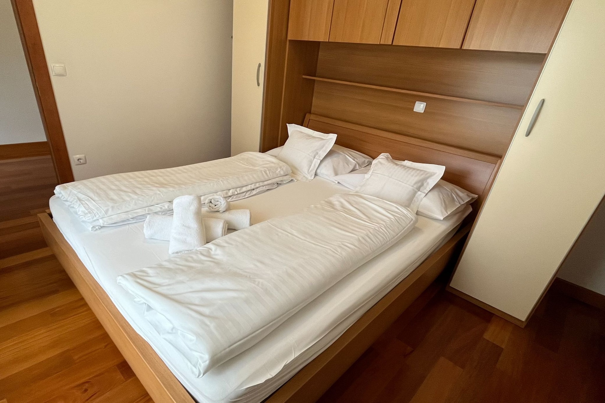 Villa Nižić Makarska - One Bedroom Apartment With Balcony (G) - Slaapkamer