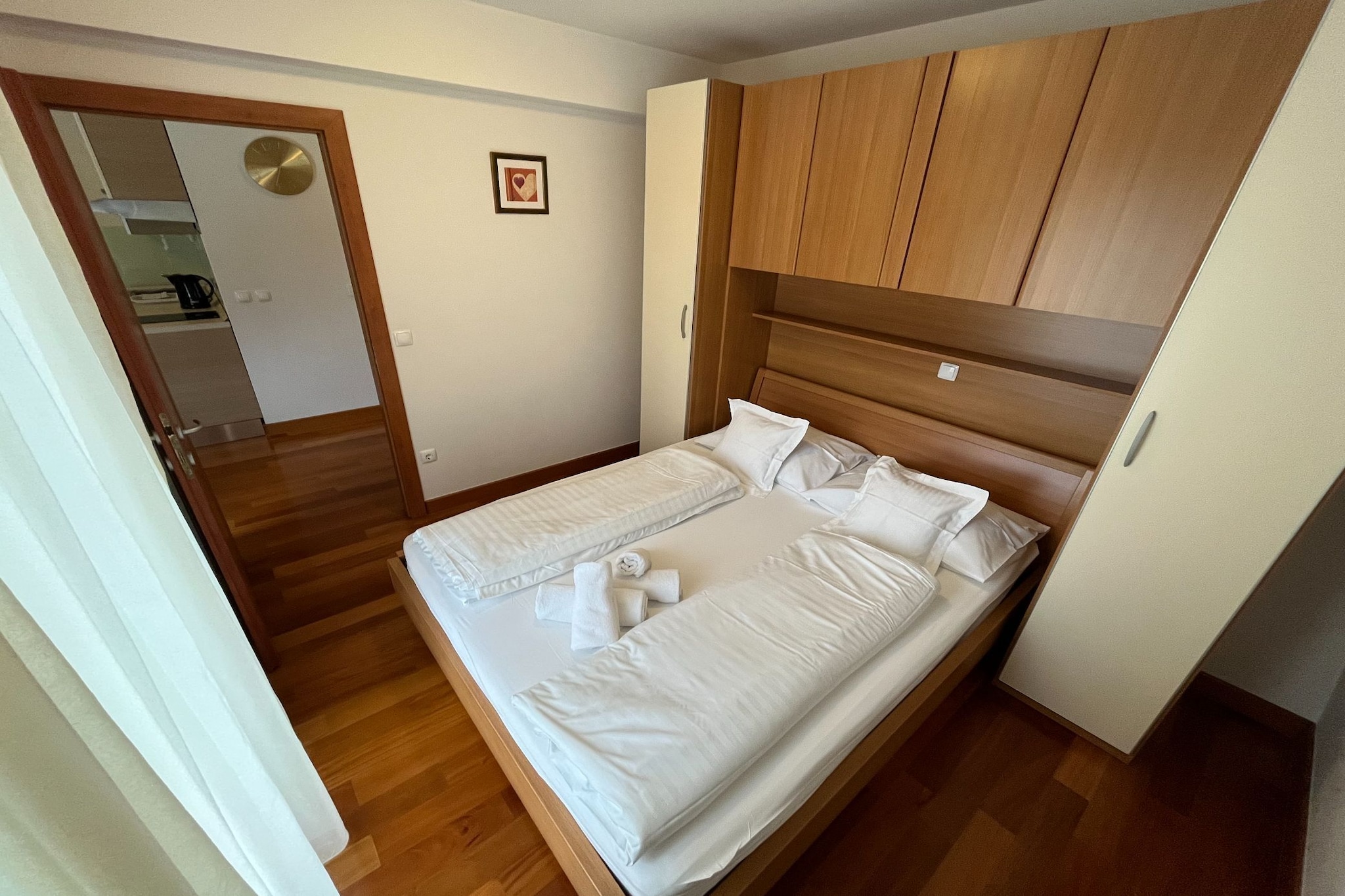 Villa Nižić Makarska - One Bedroom Apartment With Balcony (G) - Slaapkamer