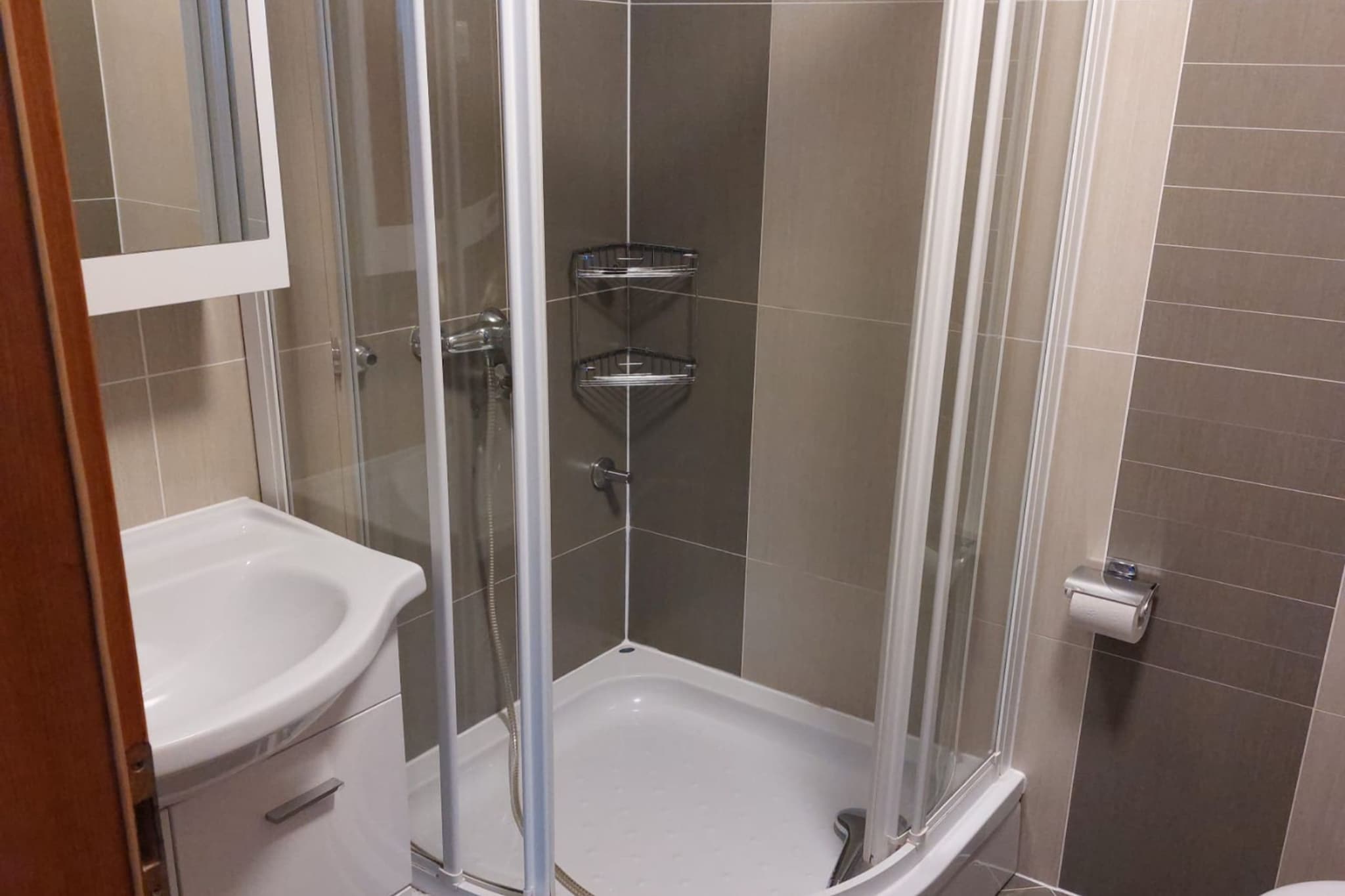 Villa Nižić Makarska - One Bedroom Apartment With Balcony (G) - Badkamer