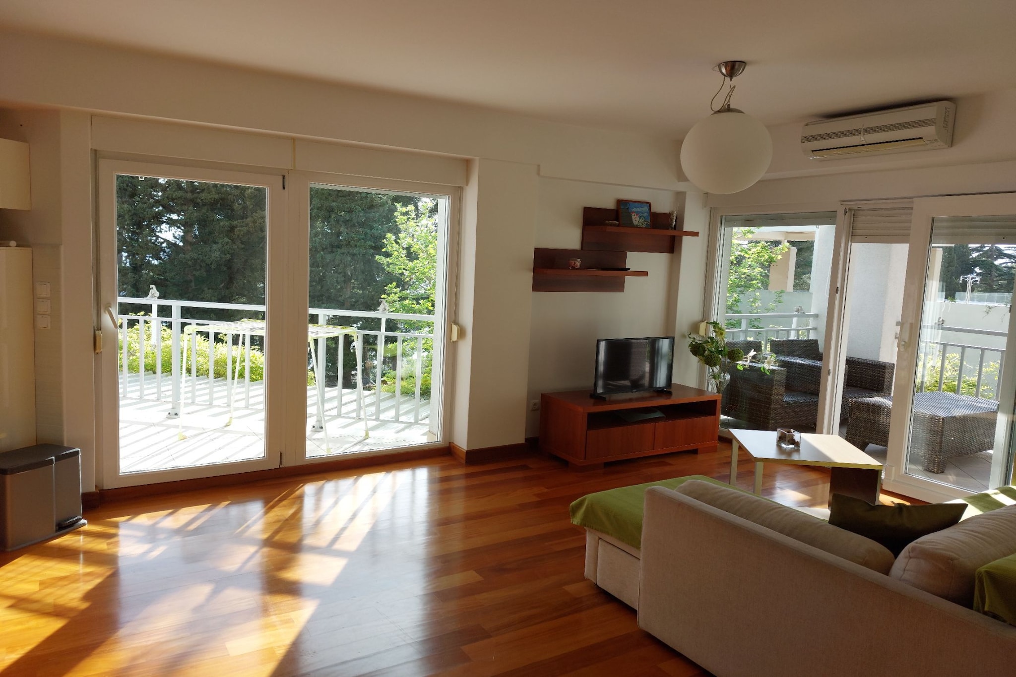 Villa Nižić Makarska - One Bedroom Apartment With Balcony (Marina) - Woonkamer