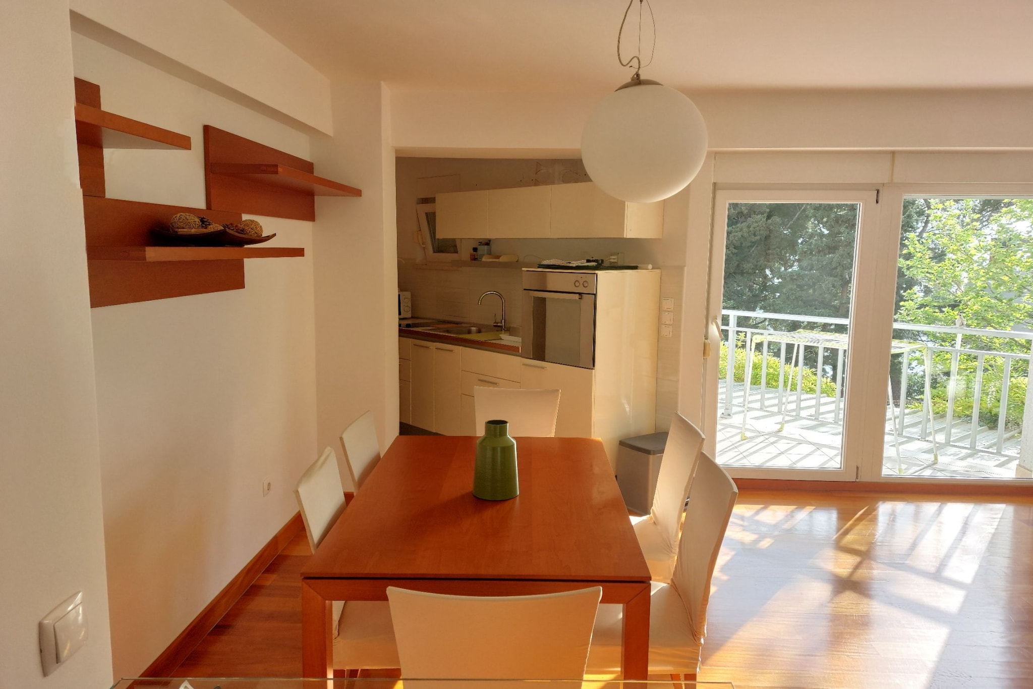 Villa Nižić Makarska - One Bedroom Apartment With Balcony (Marina) - Eetkamer