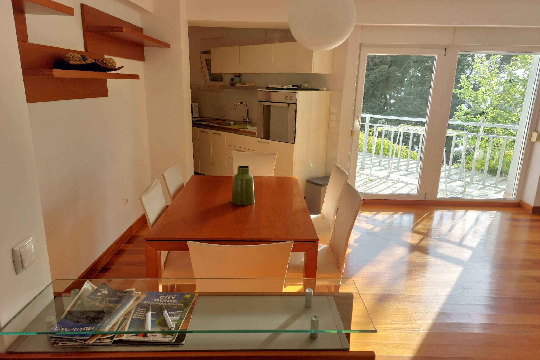 Villa Nižić Makarska - One Bedroom Apartment With Balcony (Marina) - Eetkamer