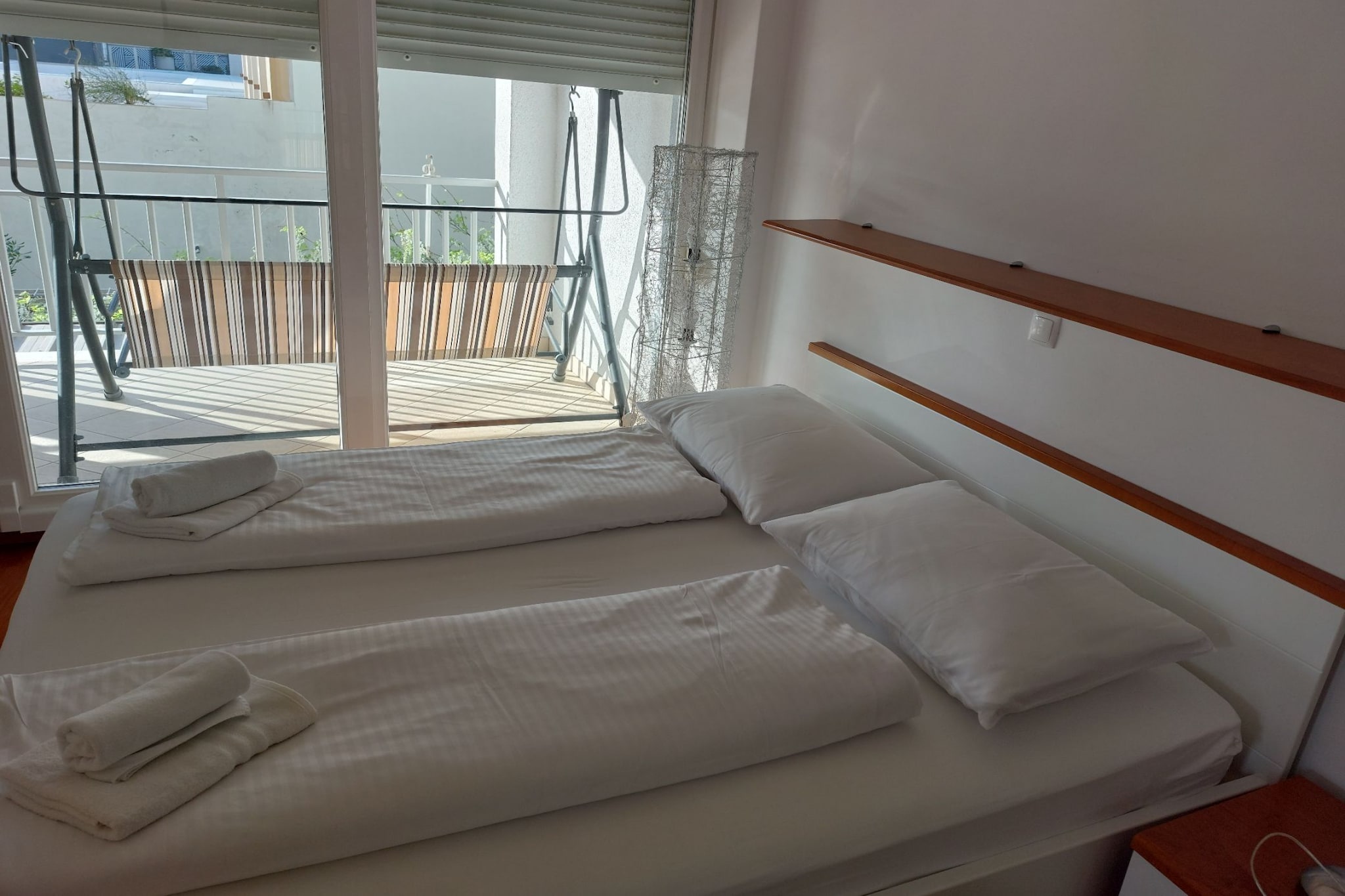 Villa Nižić Makarska - One Bedroom Apartment With Balcony (Marina) - Slaapkamer