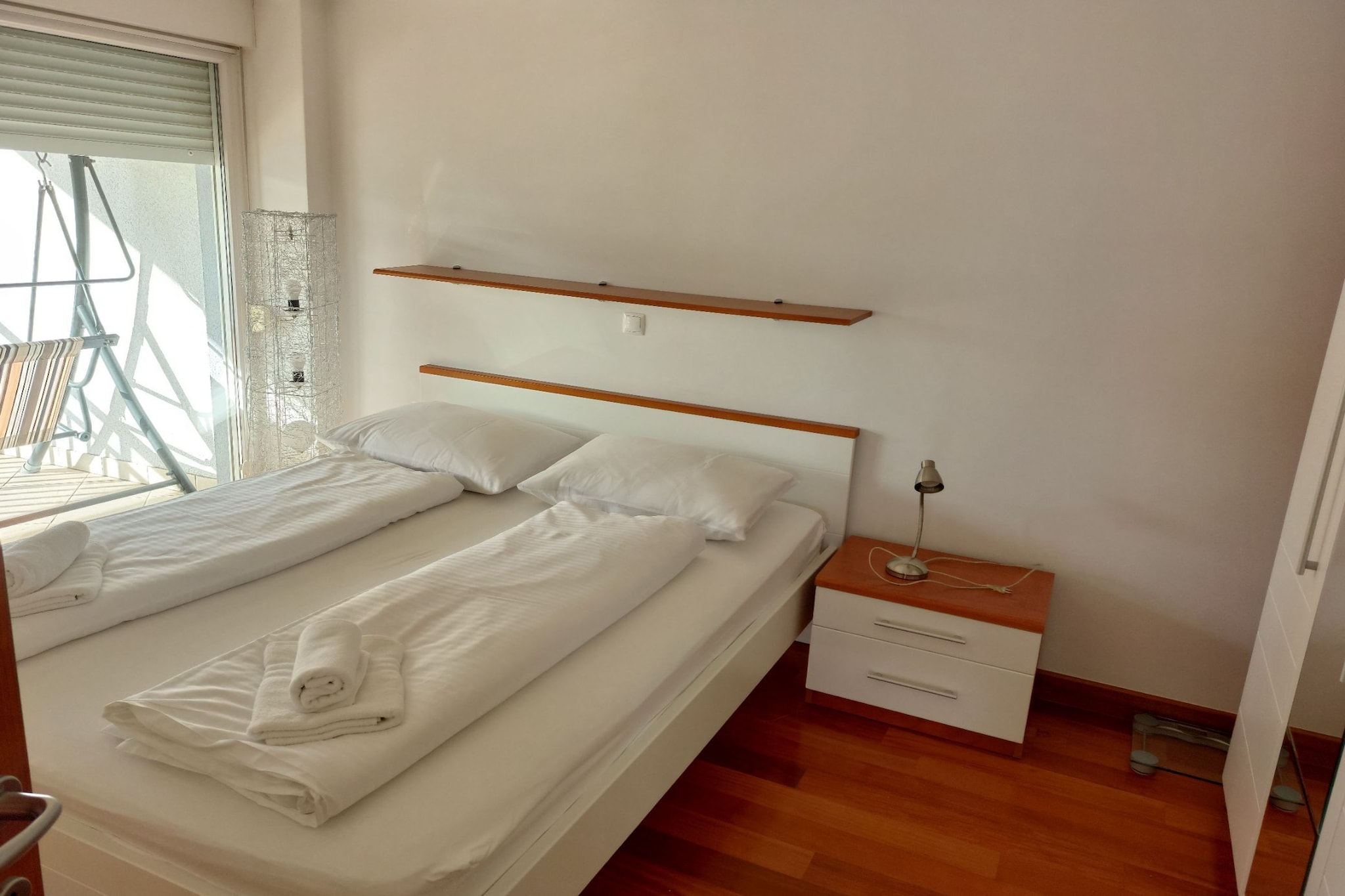 Villa Nižić Makarska - One Bedroom Apartment With Balcony (Marina) - Slaapkamer