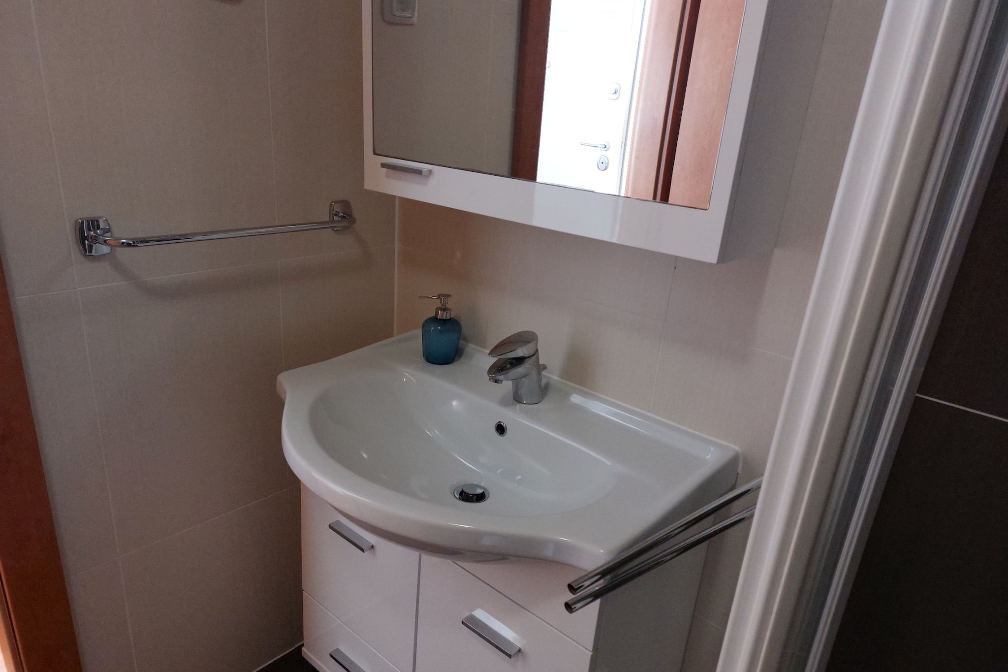 Villa Nižić Makarska - One Bedroom Apartment With Balcony (Marina) - Badkamer